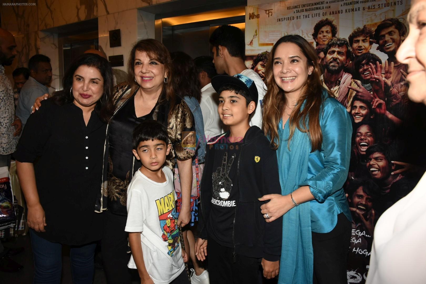Farah Khan  at the Screening of film Super 30 in Yashraj studios, Andheri on 10th July 2019