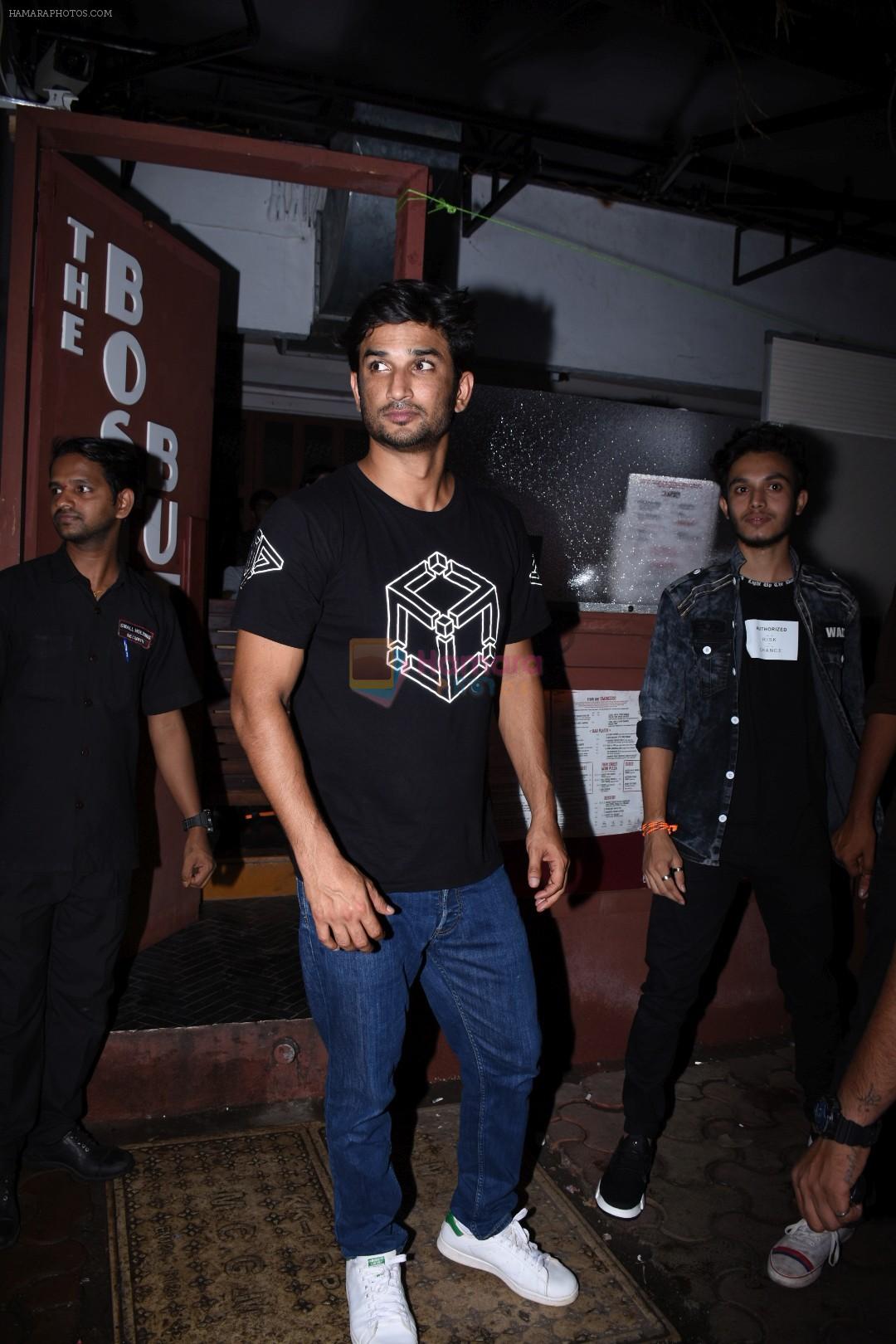 Sushant Singh Rajput spotted at bandra on 18th July 2019