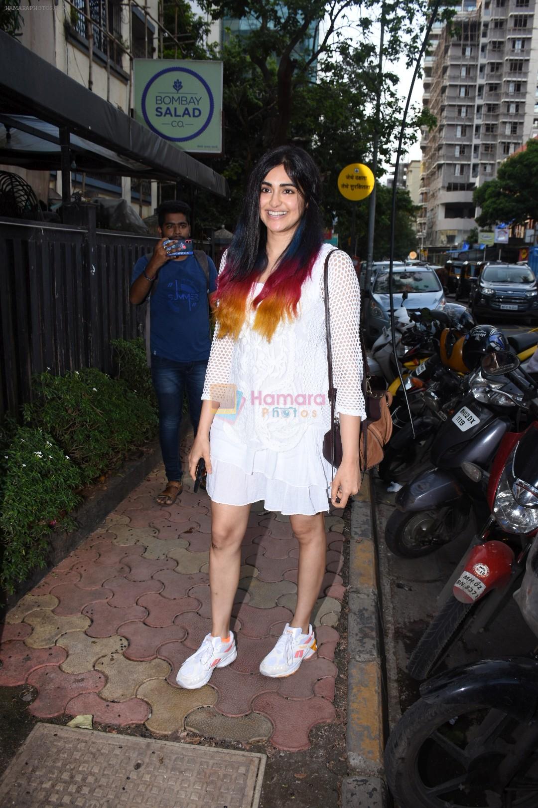 Adah Sharma spotted at Bombay salad in bandra on 18th July 2019
