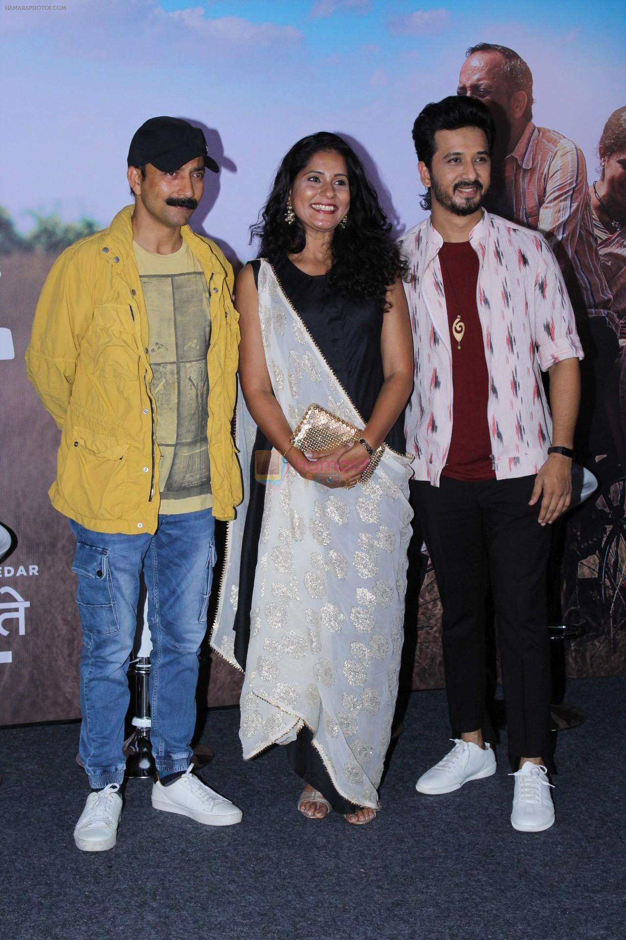 Deepak Dobriyal, Nandita Dhuri, Abhijeet Khandkekar At The Trailer Launch Of Marathi Film Baba on 16th July 2019