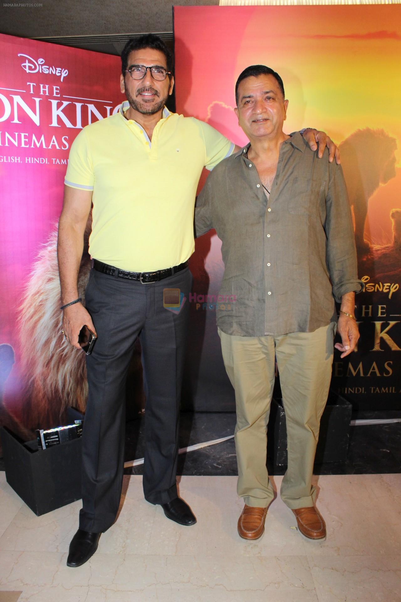 Mukesh Rishi at the Special screening of film The Lion King on 18th July 2019