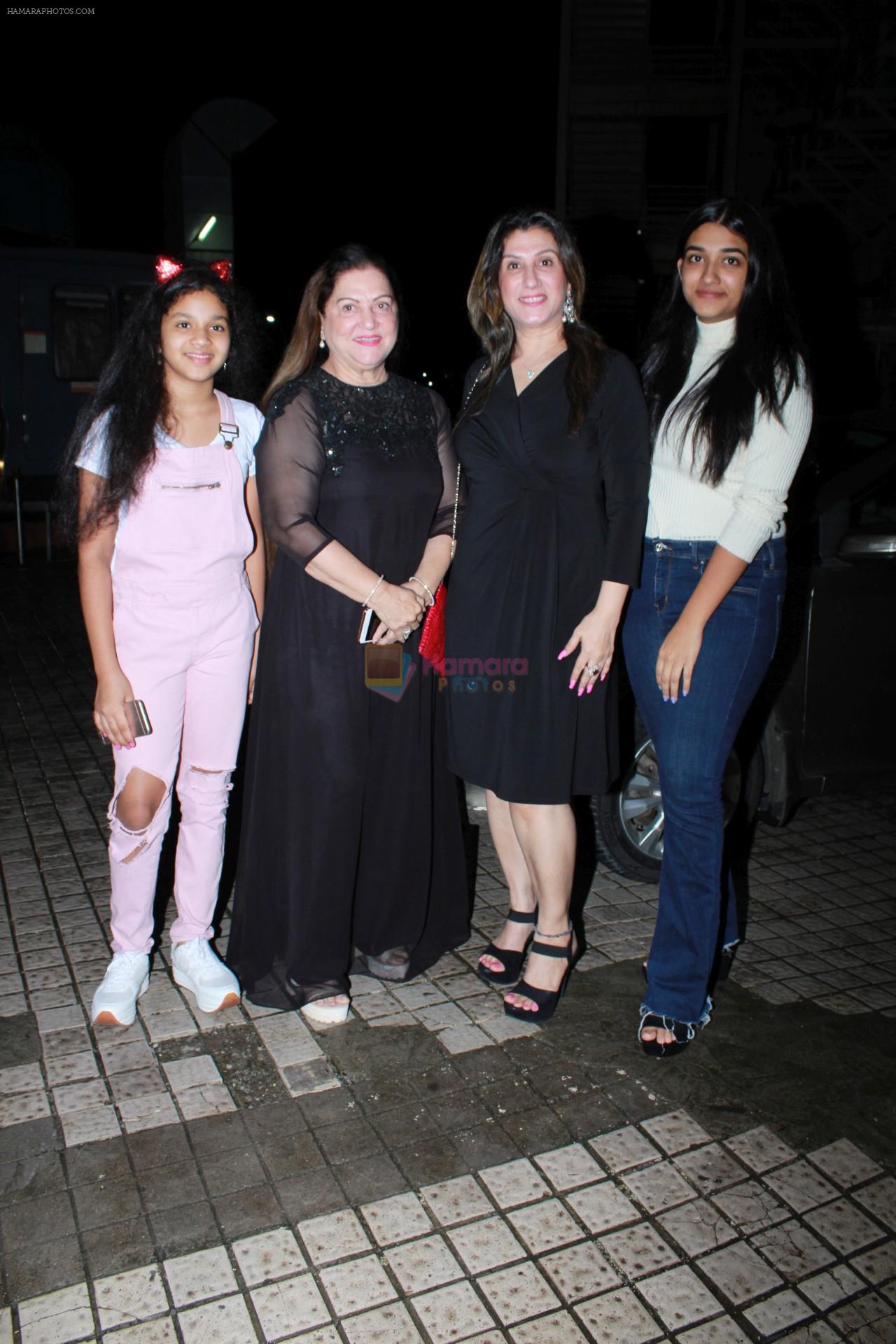 at the screening of Marathi film Girlfriend at Juhu Pvr on 25th July 2019.