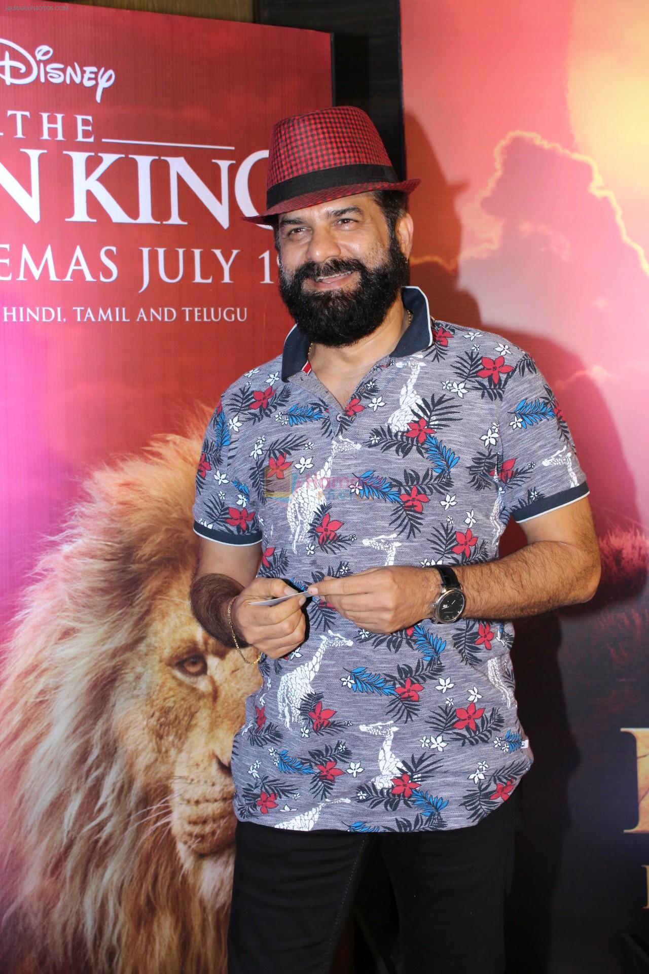 Jamnadas Majethia at the Special screening of film The Lion King on 18th July 2019