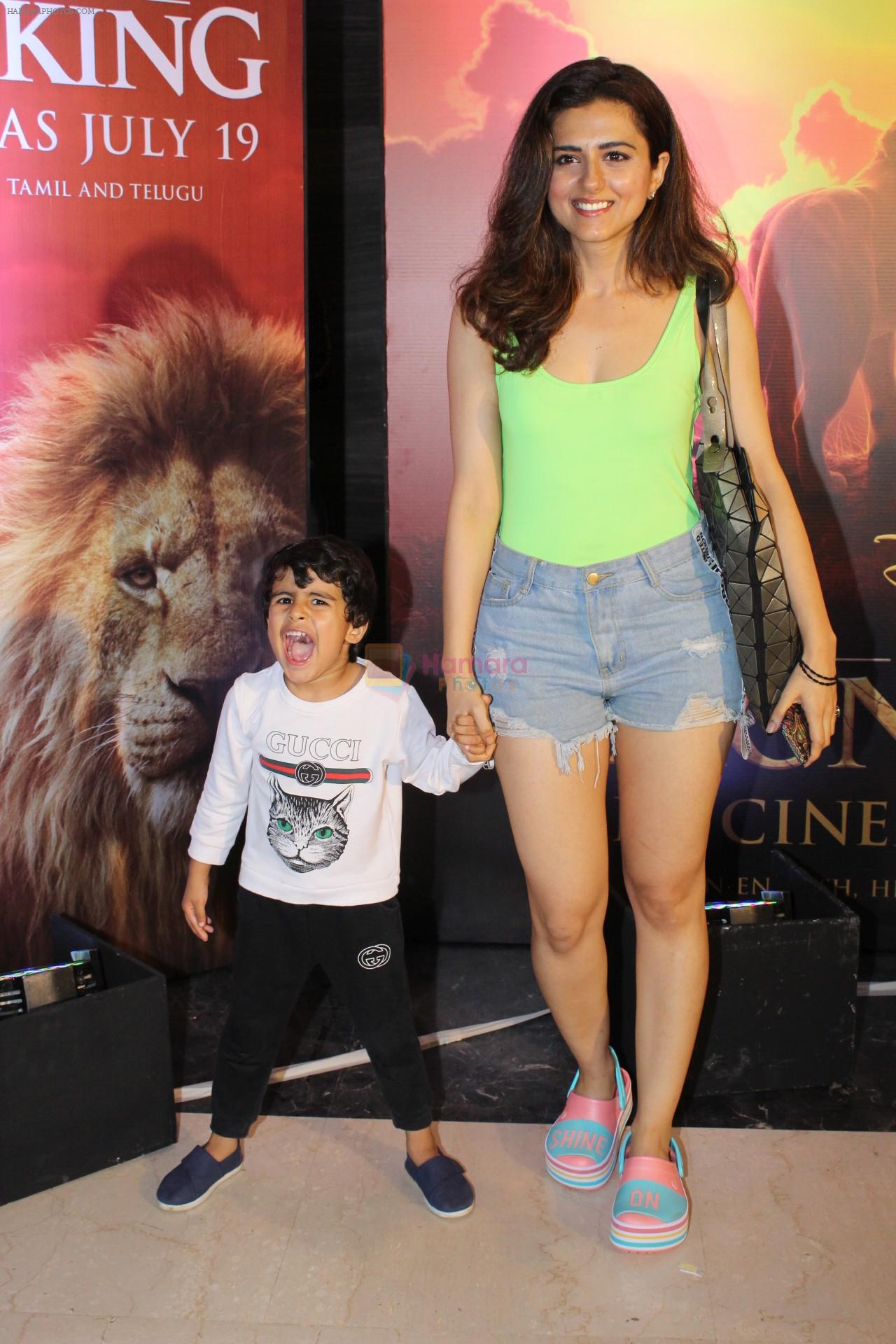 Ridhi Dogra at the Special screening of film The Lion King on 18th July 2019