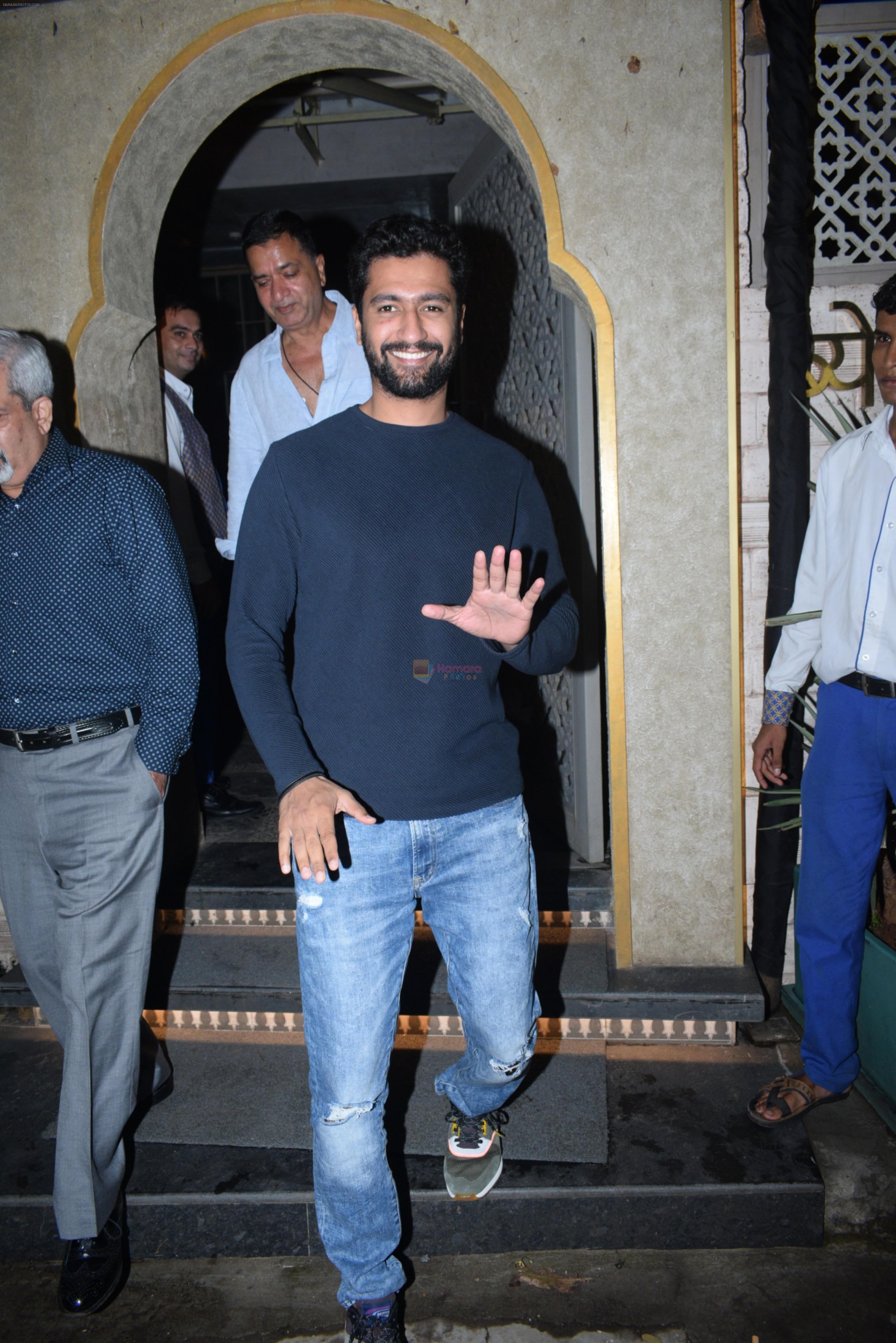 Vicky Kaushal's family spotted at bayroute in juhu on 28th July 2019