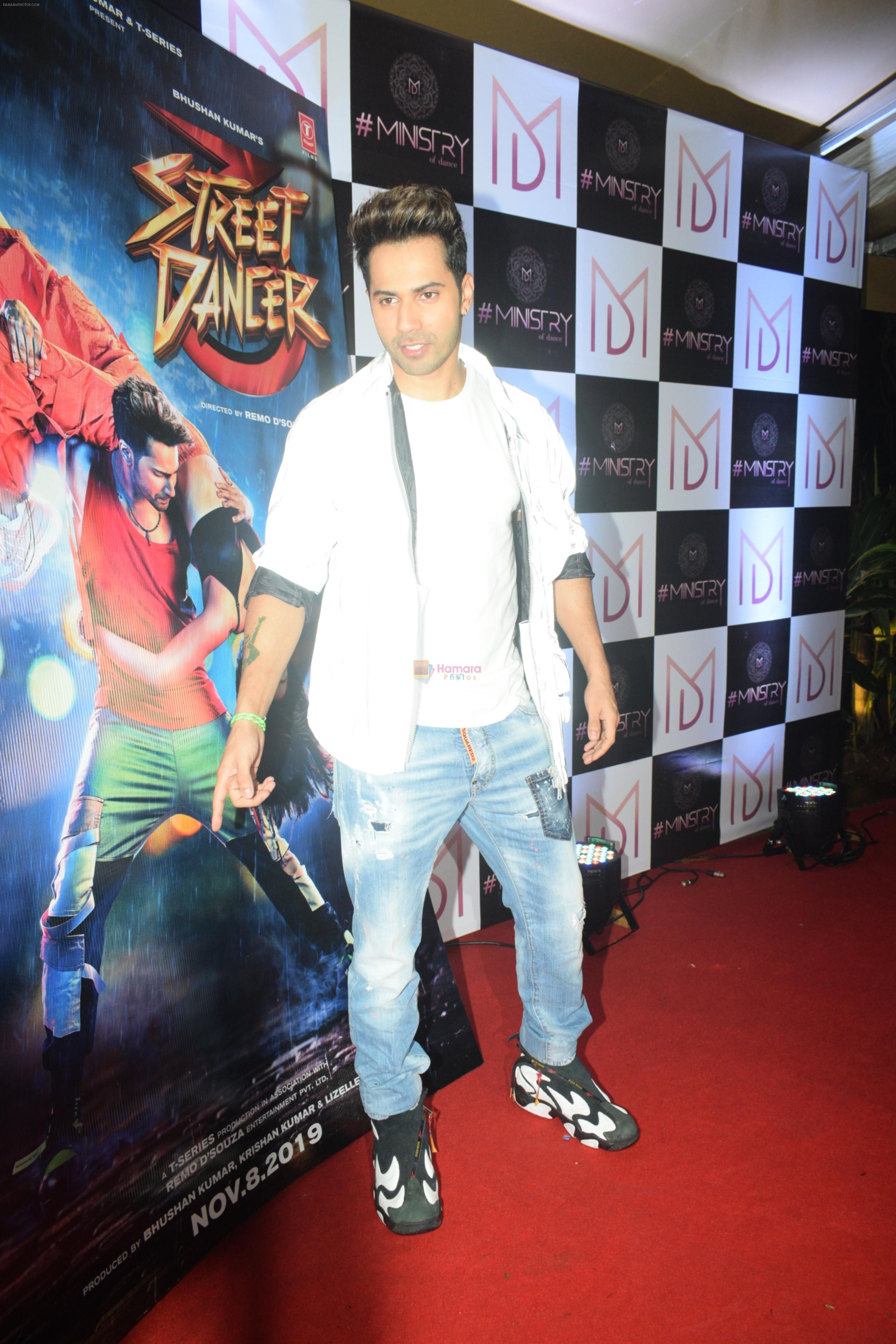 Varun Dhawan at the Wrap up party of film Street Dancer at andheri on 30th July 2019