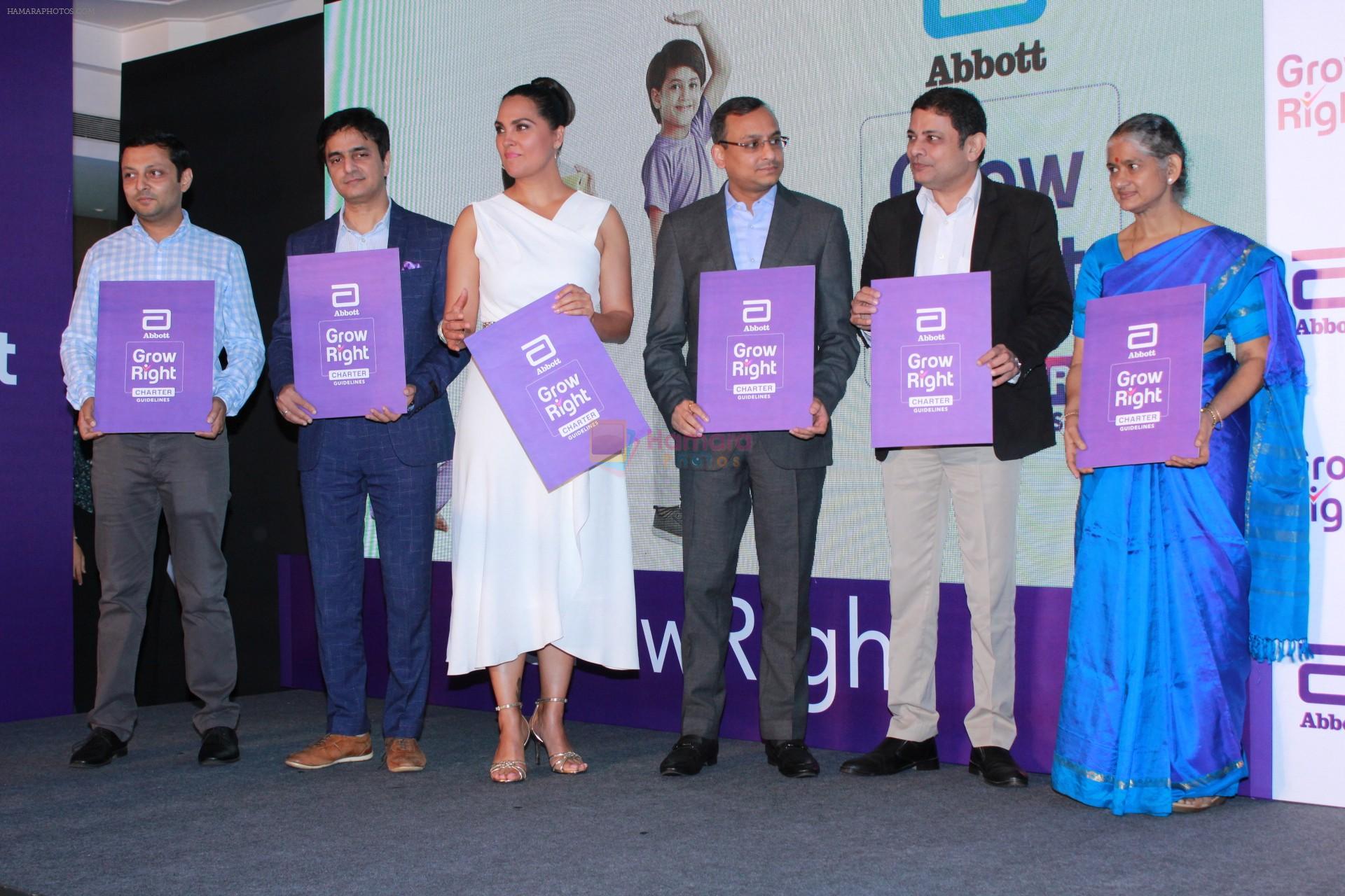 Lara Dutta At The Launch of Abbott Nutrition�s Health Programme on 30th July 2019