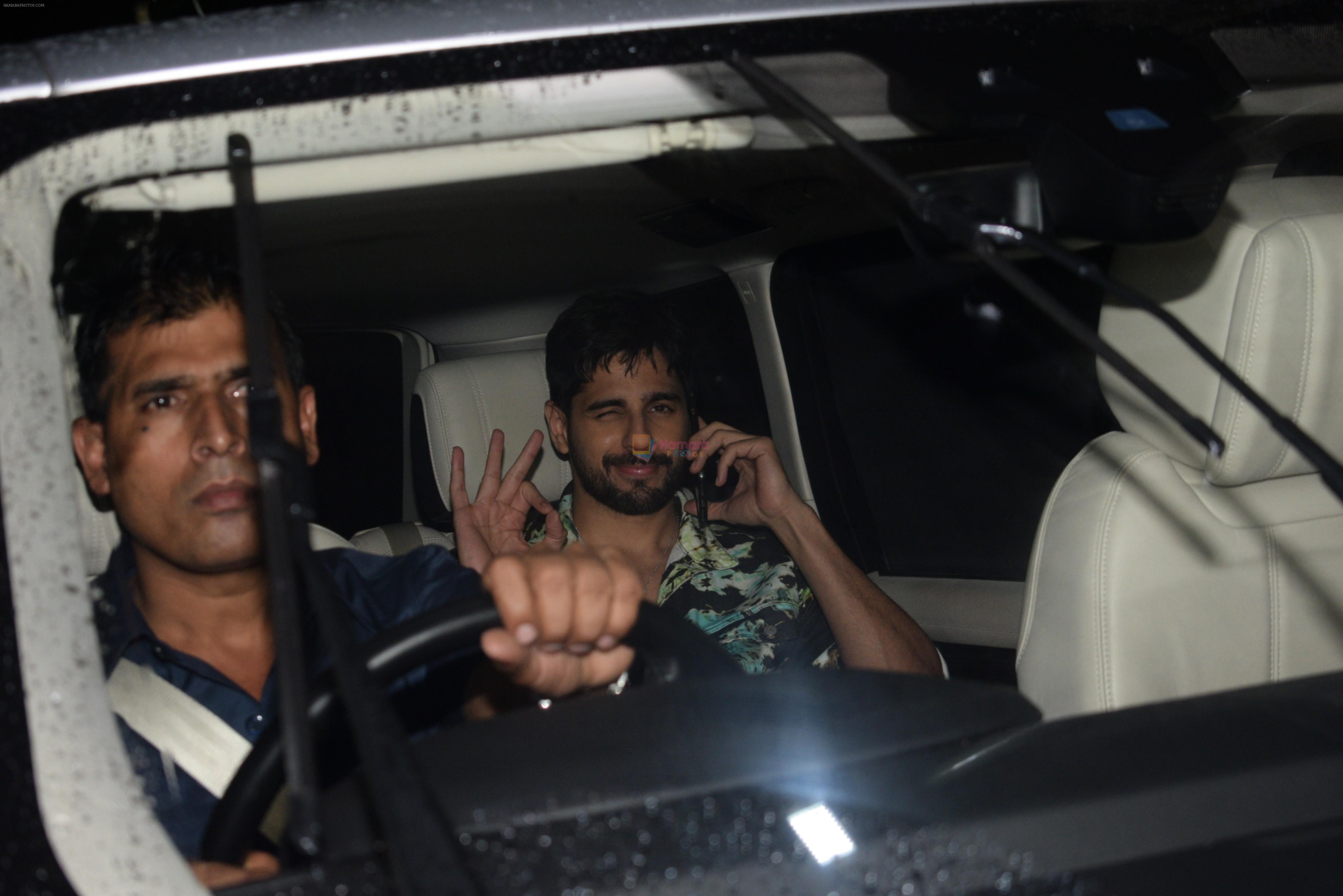 Sidharth Malhotra spotted airport on 31st July 2019