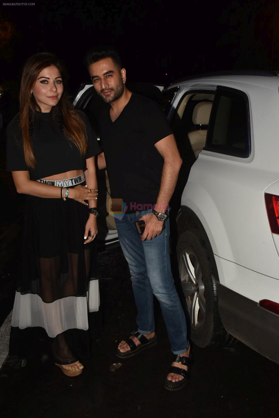 Shekhar Ravjiani & Kanika Kapoor spotted at Bastian in bandra on 31st July 2019