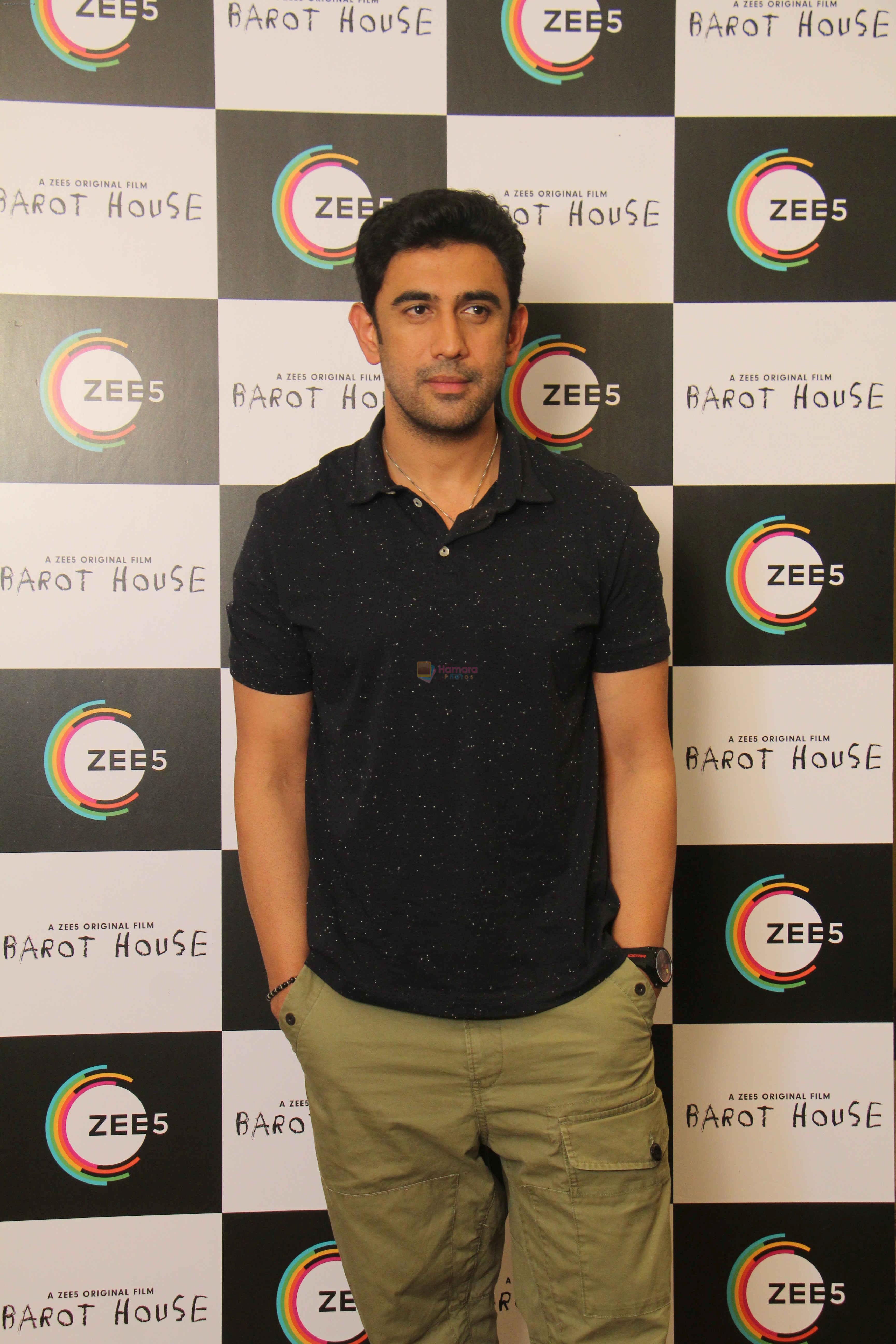 Amit Sadh at the Media interaction of Barot House on 4th Aug 2019