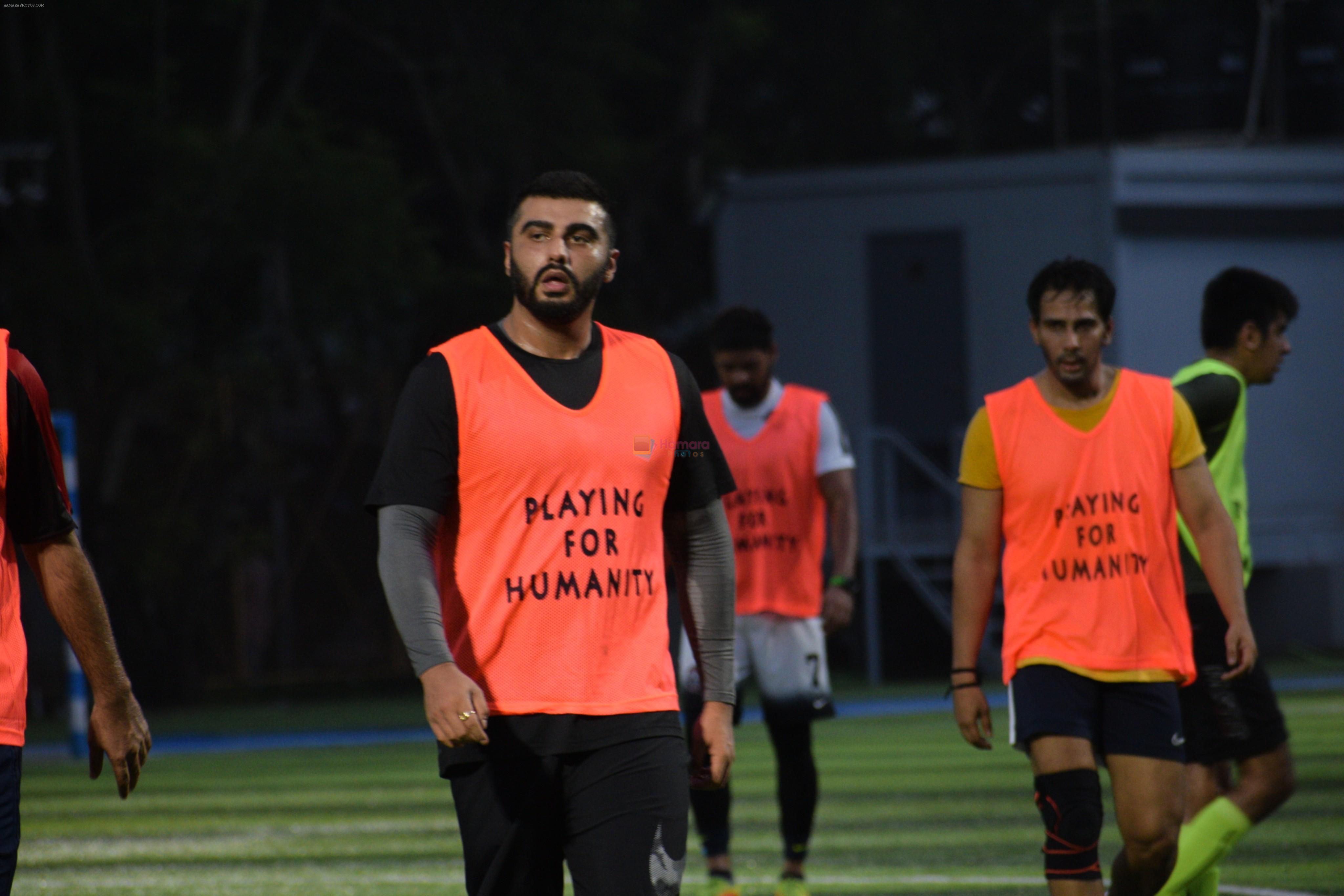 Arjun Kapoor spotted playing football at juhu on 4th Aug 2019