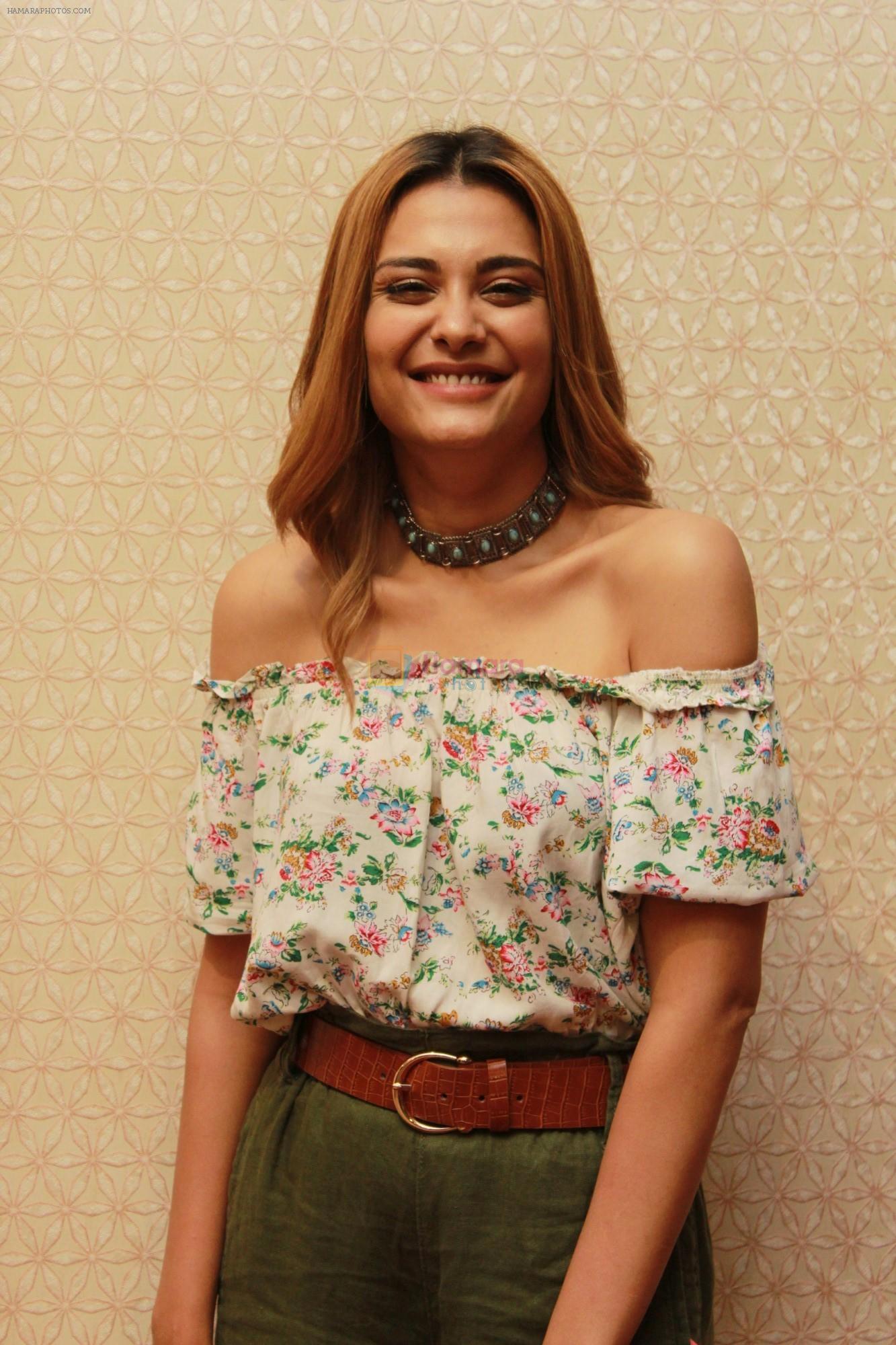 Nazia Hussain at the promotions of Film Mushkil - Fear Behind on 6th Aug 2019
