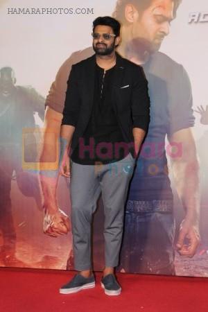Prabhas at the Trailer Launch Of Film Saaho on 11th Aug 2019