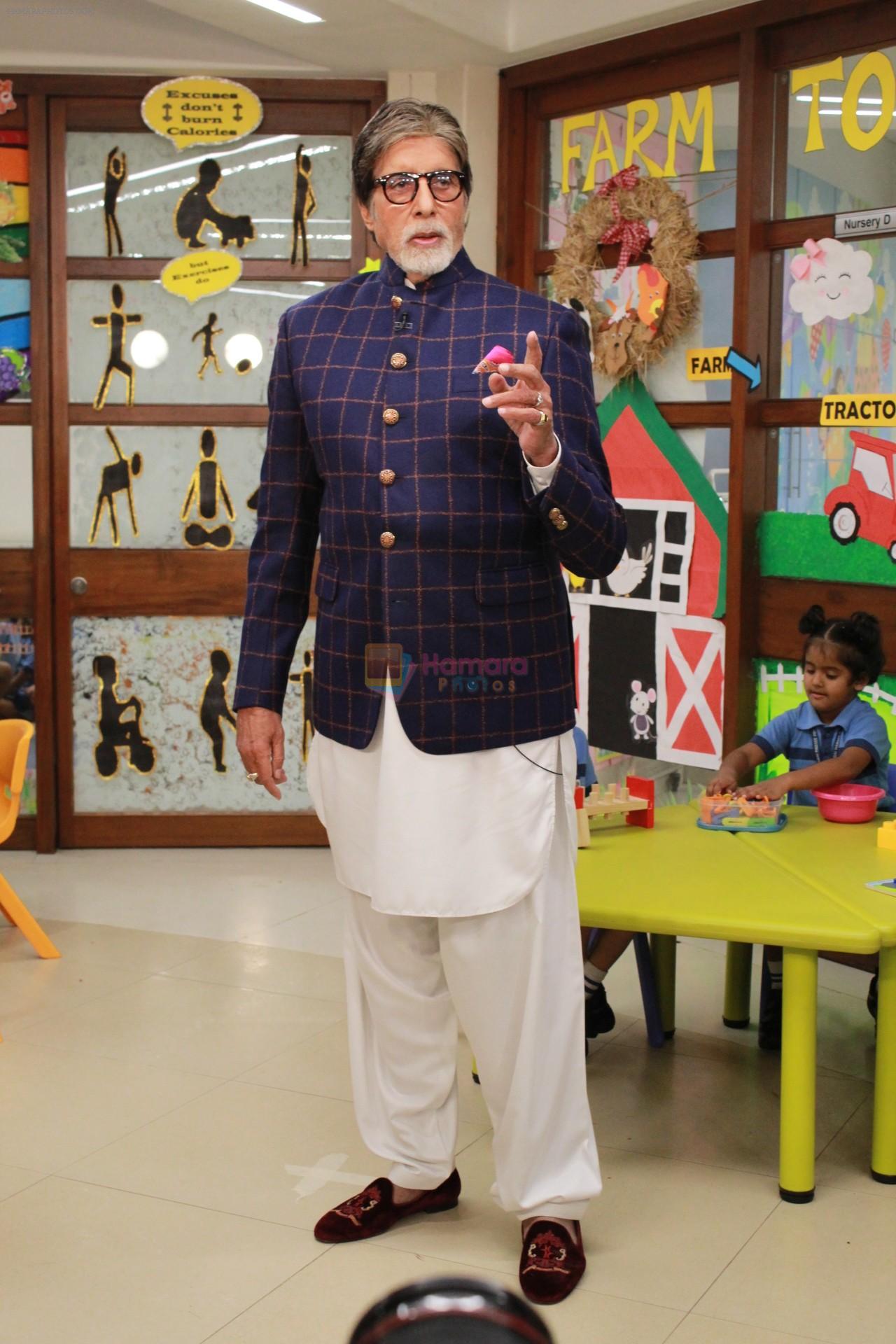 Amitabh Bachchan at the launch of Ndtv Banega Swasth India Season 6 in juhu on 19th Aug 2019