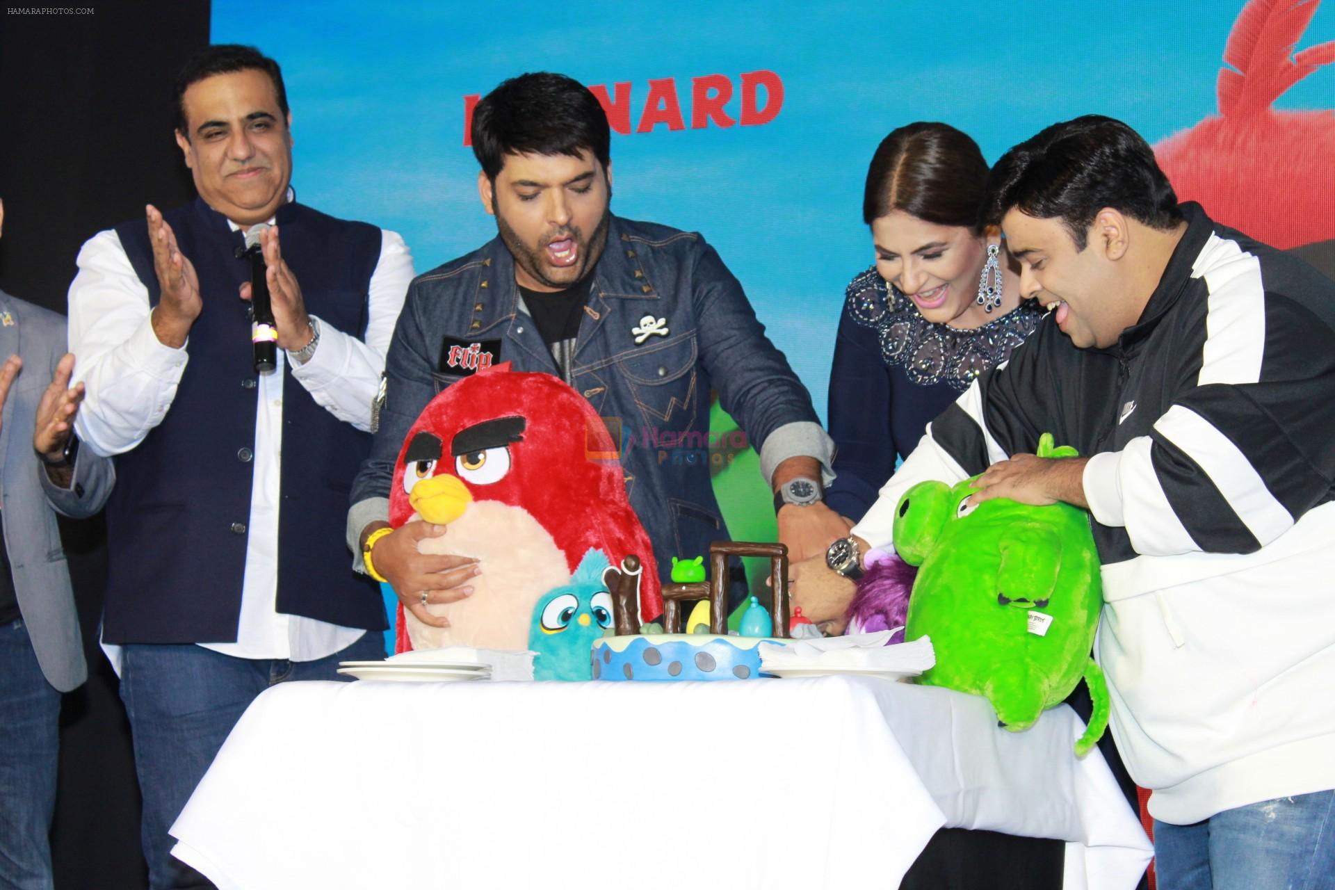 Kapil Sharma, Archana Puran Singh, Kiku Sharda attend press meet of The Angry Birds Movie 2 on 19th Aug 2019
