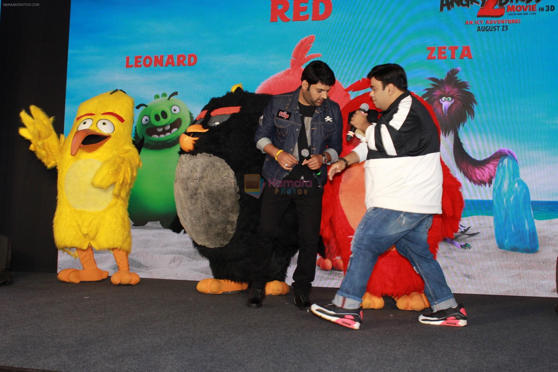 Kapil Sharma, Kiku Sharda attend press meet of The Angry Birds Movie 2 on 19th Aug 2019