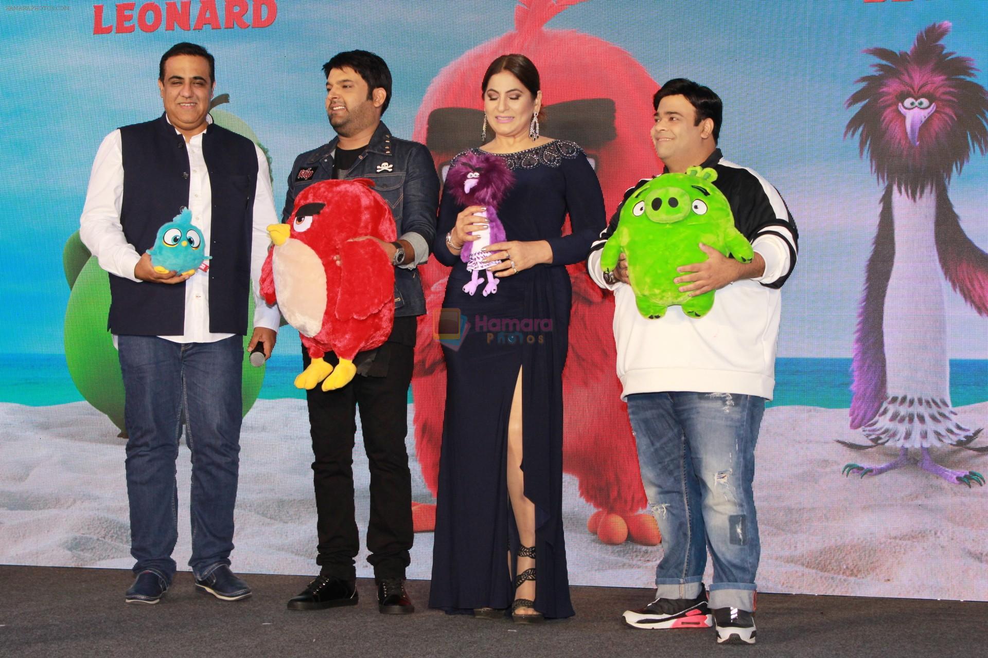 Kapil Sharma, Archana Puran Singh, Kiku Sharda attend press meet of The Angry Birds Movie 2 on 19th Aug 2019