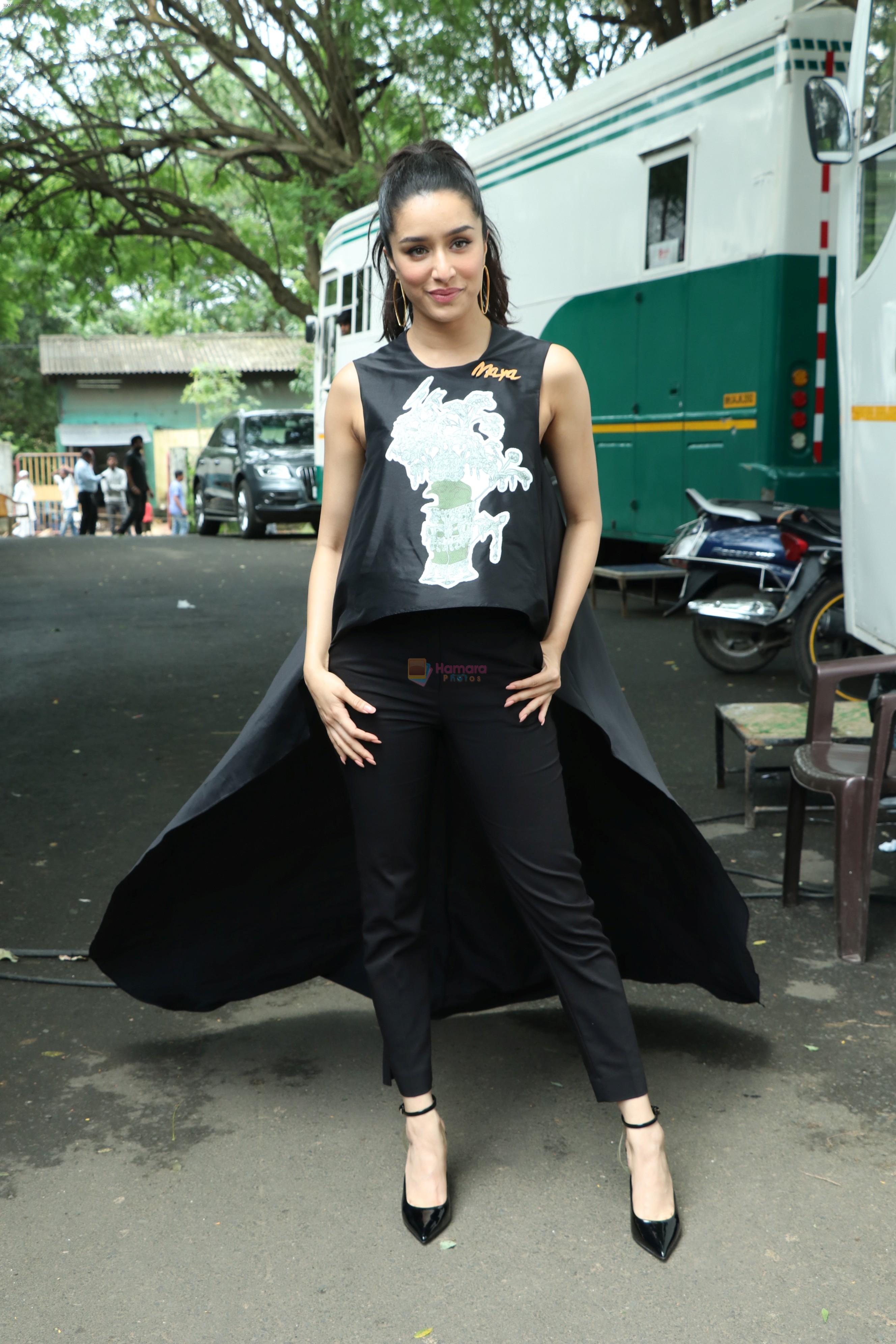 Shraddha Kapoor spotted at the promotion of film Chhichhore in filmcity on 18th Aug 2019