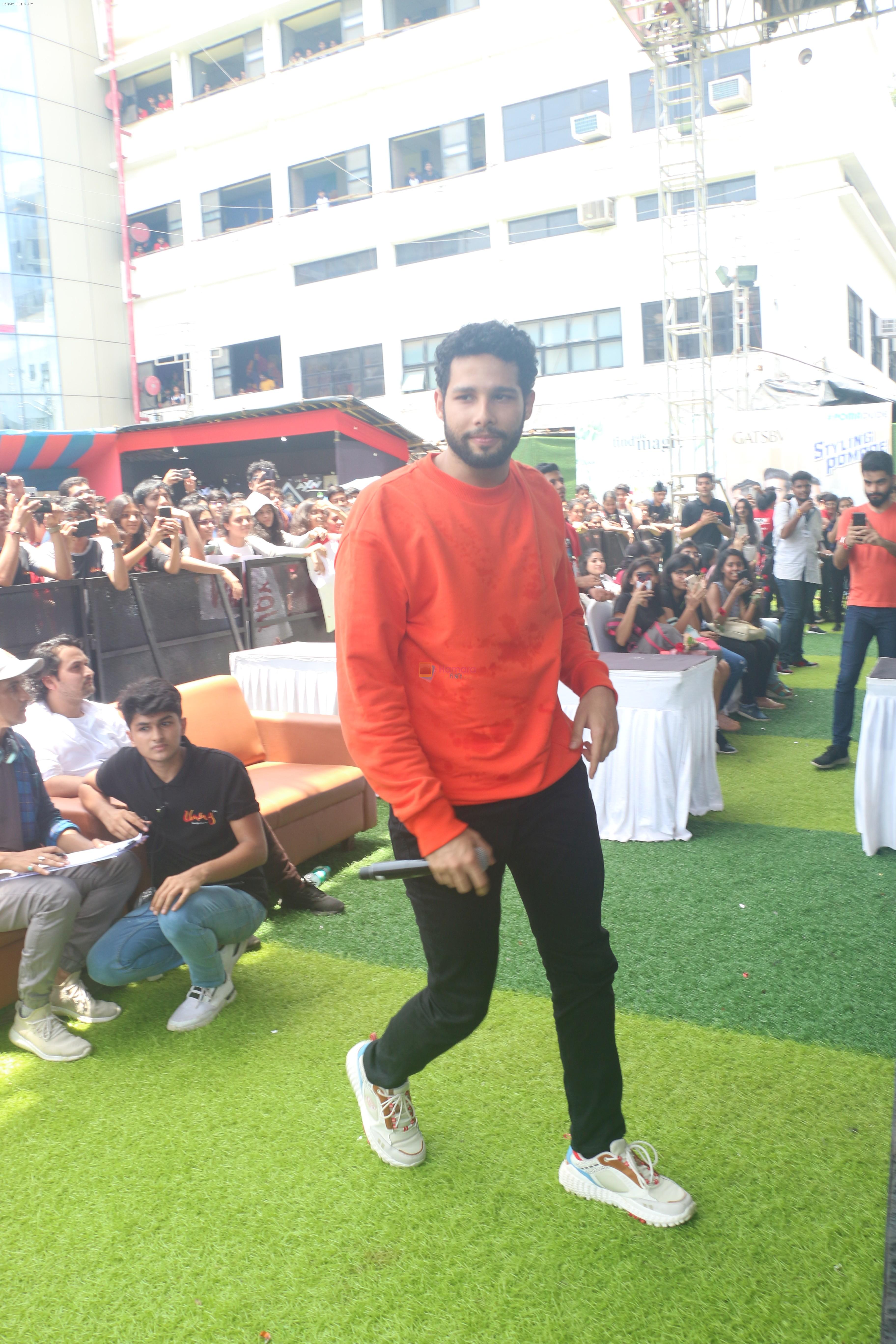 Siddhant Chaturvedi at the umang festival at Mithibai College in vile Parle on 19th Aug 2019