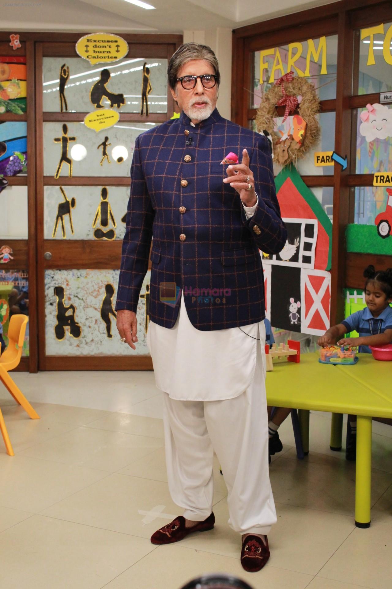 Amitabh Bachchan at the launch of Ndtv Banega Swasth India Season 6 in juhu on 19th Aug 2019