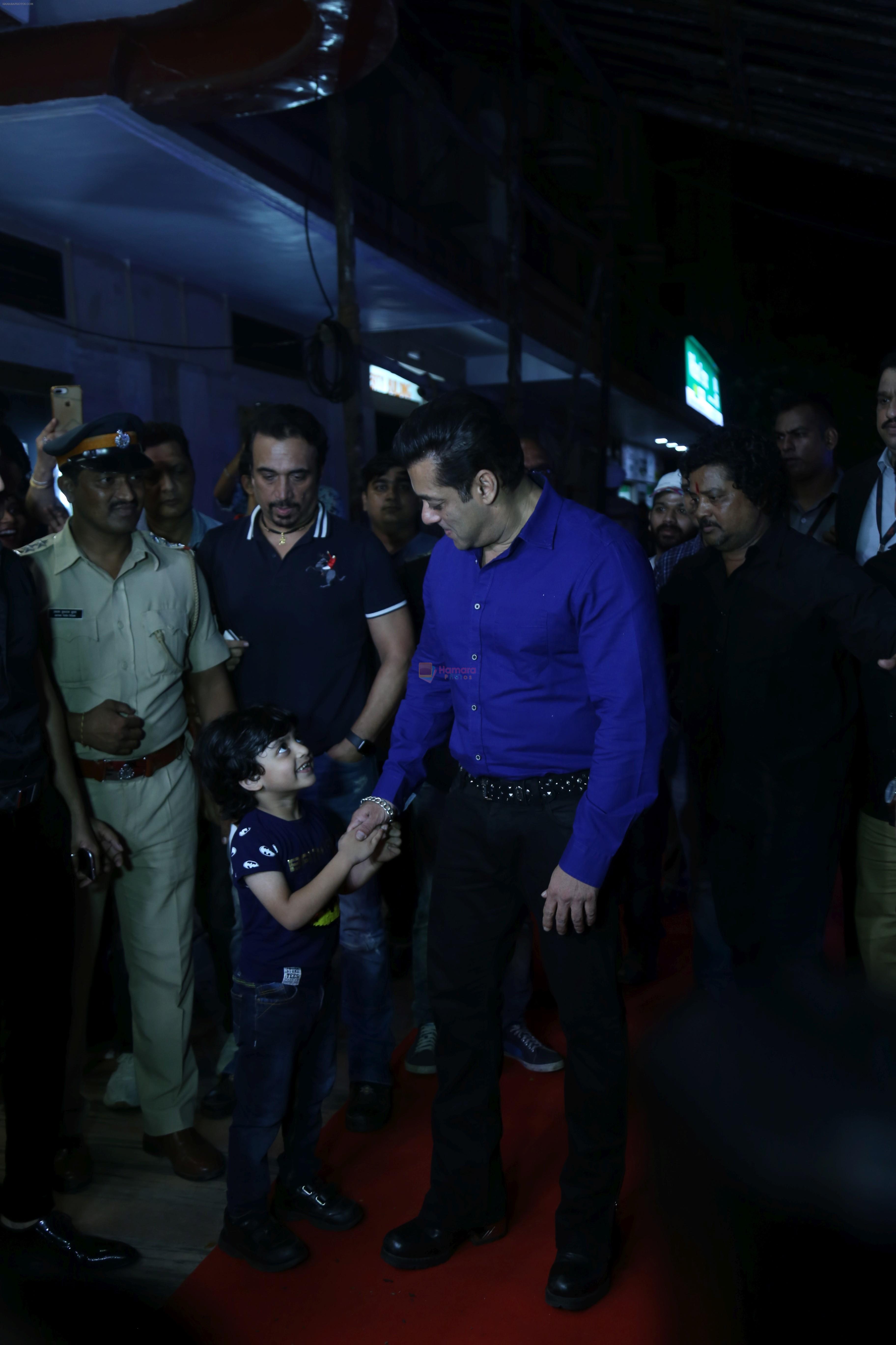Salman Khan at the 25years celebration of Hum Apke hai Kaun at liberty cinema on 10th Aug 2019