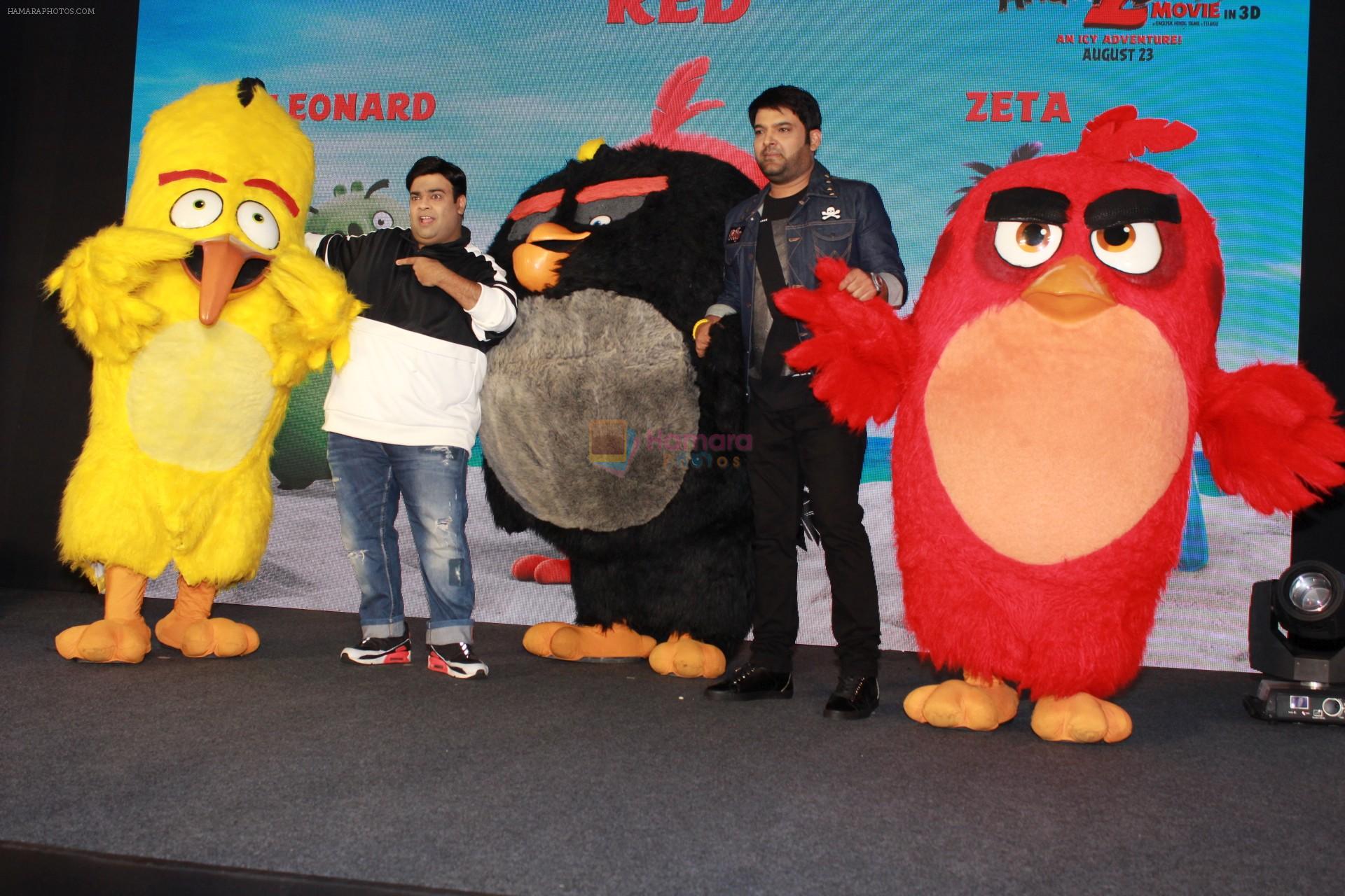 Kapil Sharma, Kiku Sharda attend press meet of The Angry Birds Movie 2 on 19th Aug 2019
