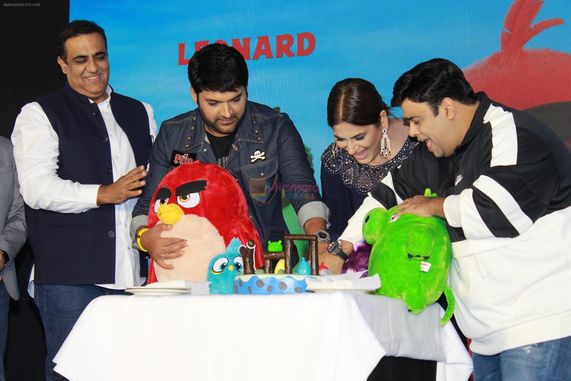 Kapil Sharma, Archana Puran Singh, Kiku Sharda attend press meet of The Angry Birds Movie 2 on 19th Aug 2019