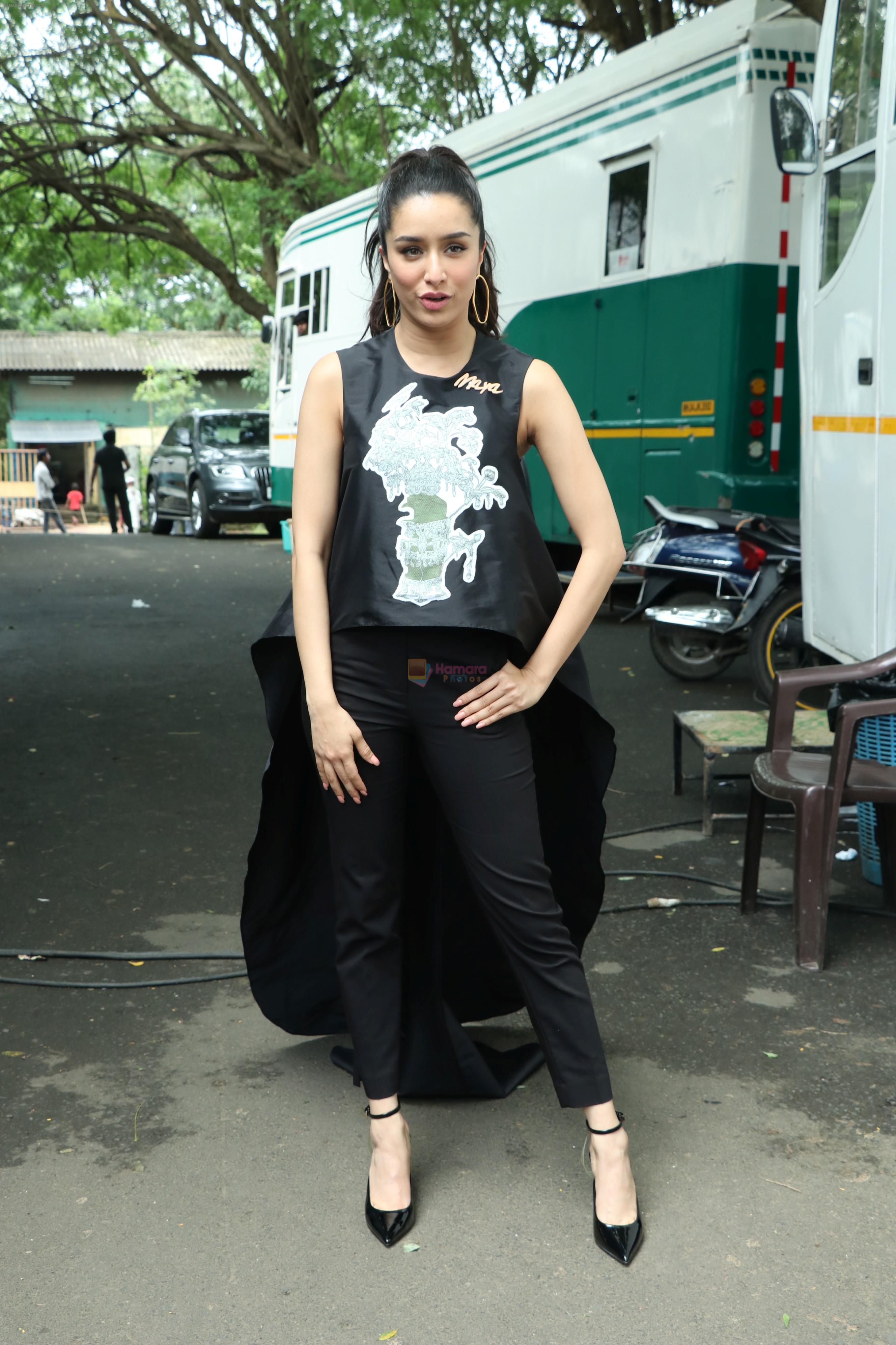 Shraddha Kapoor spotted at the promotion of film Chhichhore in filmcity on 18th Aug 2019