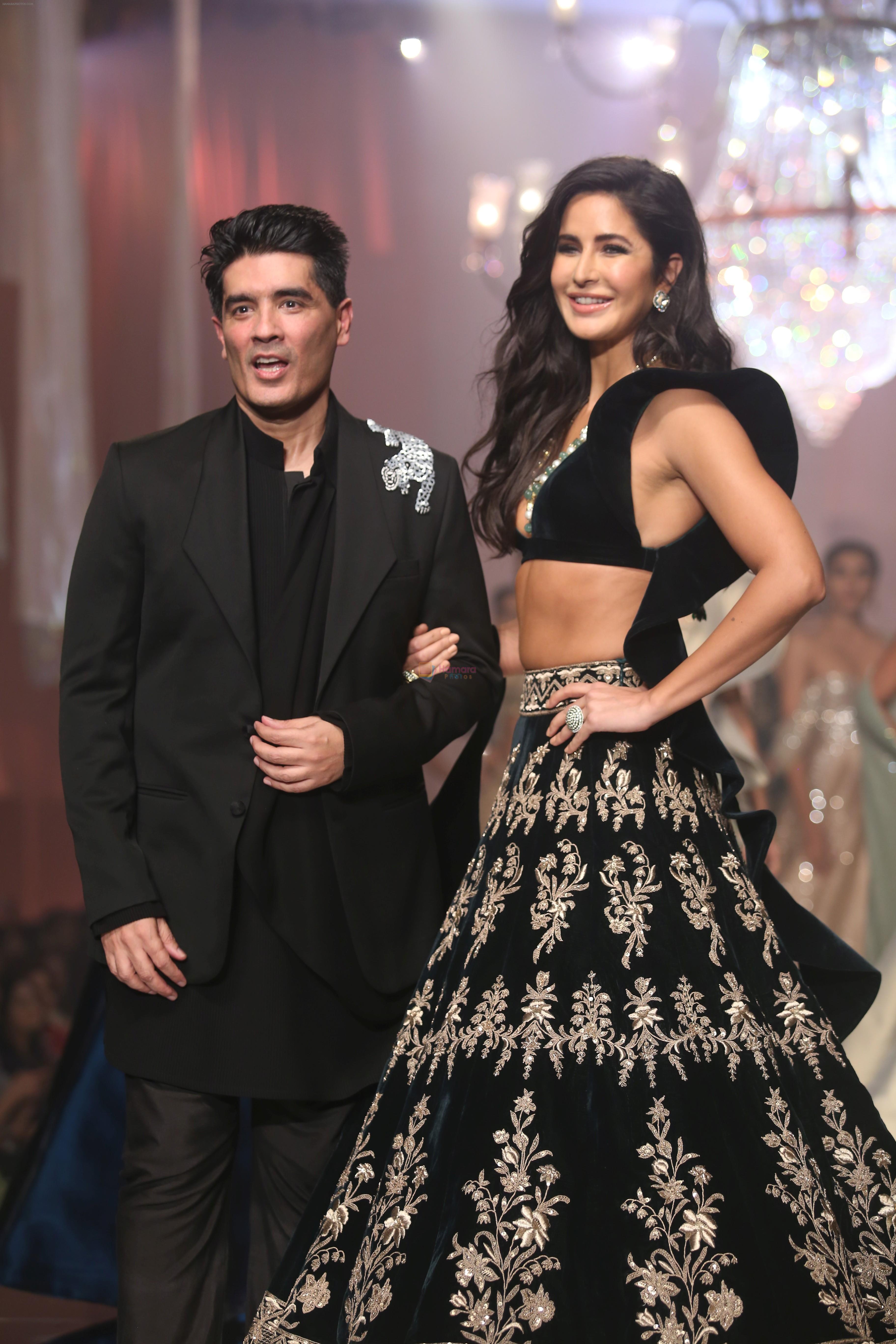 Katrina Kaif walk the ramp for Manish Malhotra's show at Lakme Fashion Week in mumbai on 20th Aug 2019