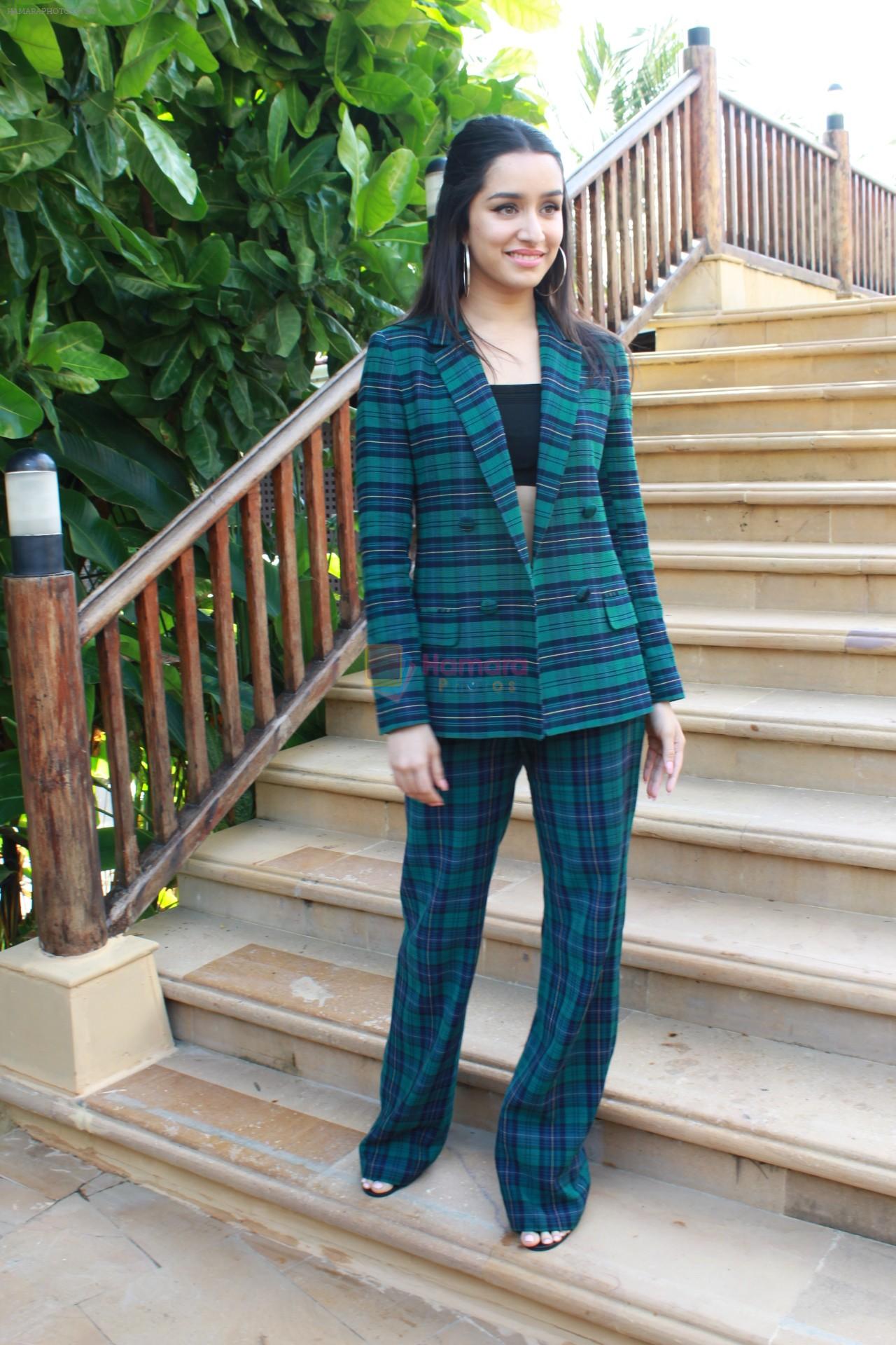 Shraddha Kapoor spotted promoting their upcoming movie Saaho in JW Marriott on 20th Aug 2019