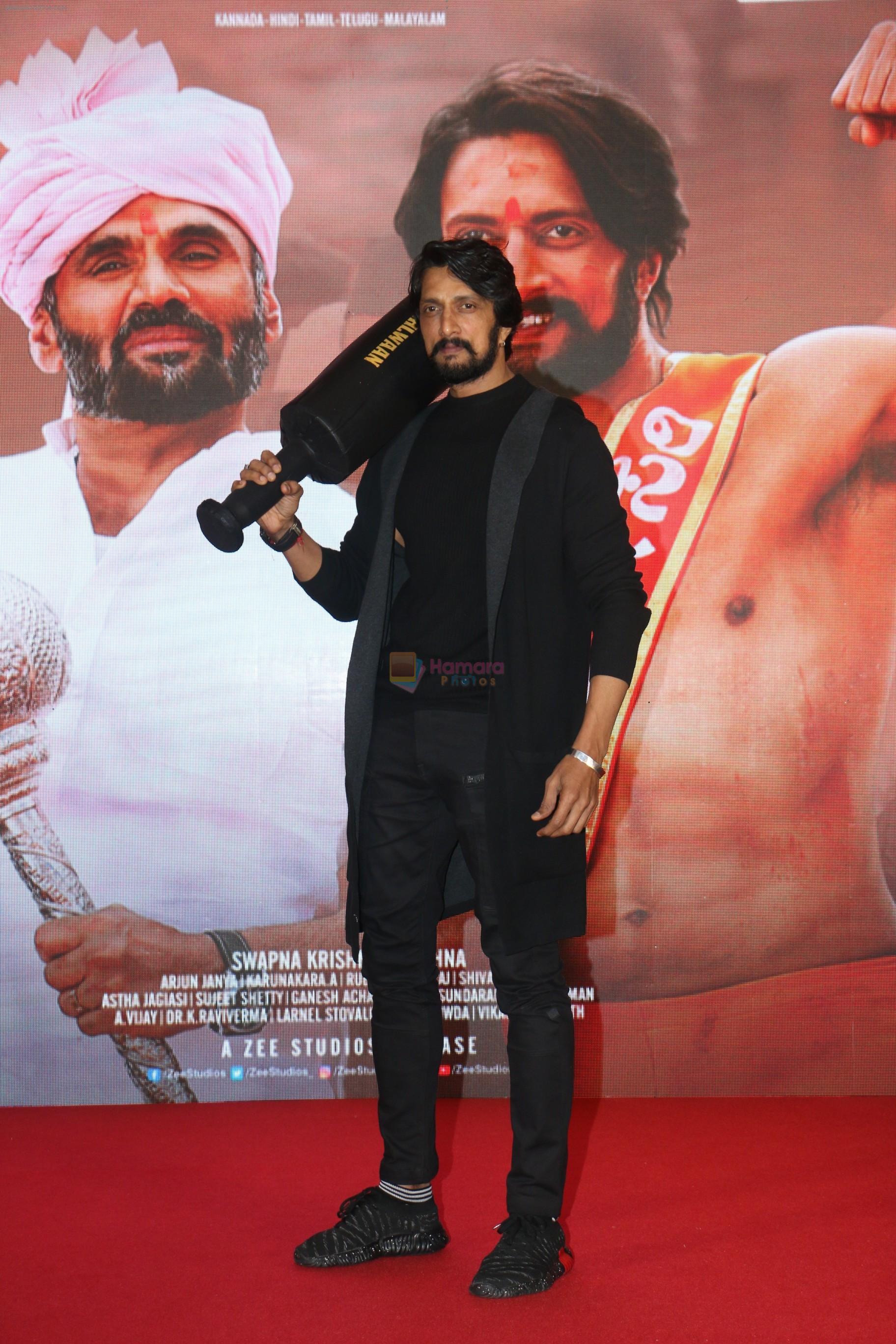 Sudeep at the press conference of film Pehlwaan at Sun n Sand in juhu on 22nd Aug 2019