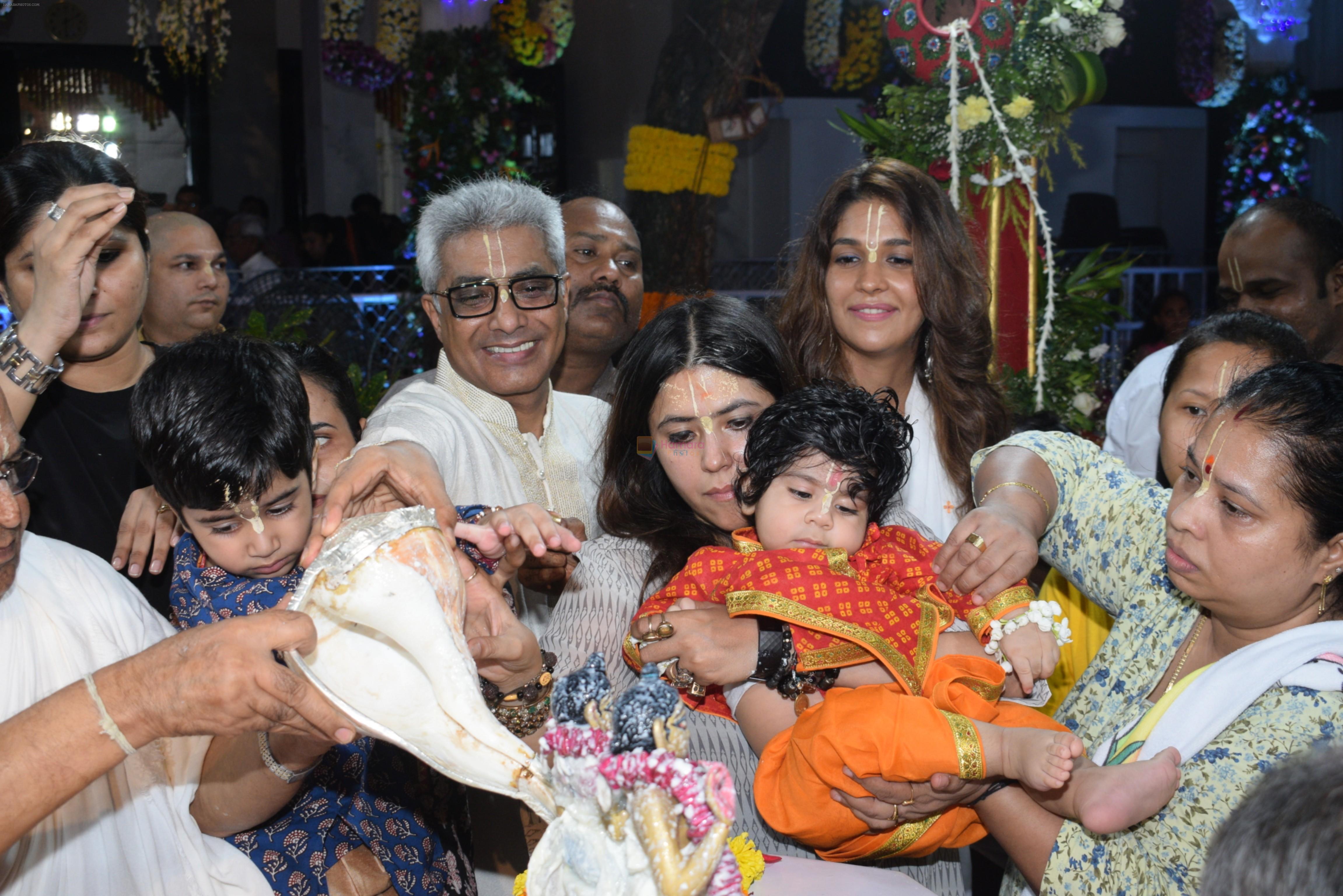 Ekta Kapoor at the janmashtami celebration at Iskon temple juhu on 23rd Aug 2019