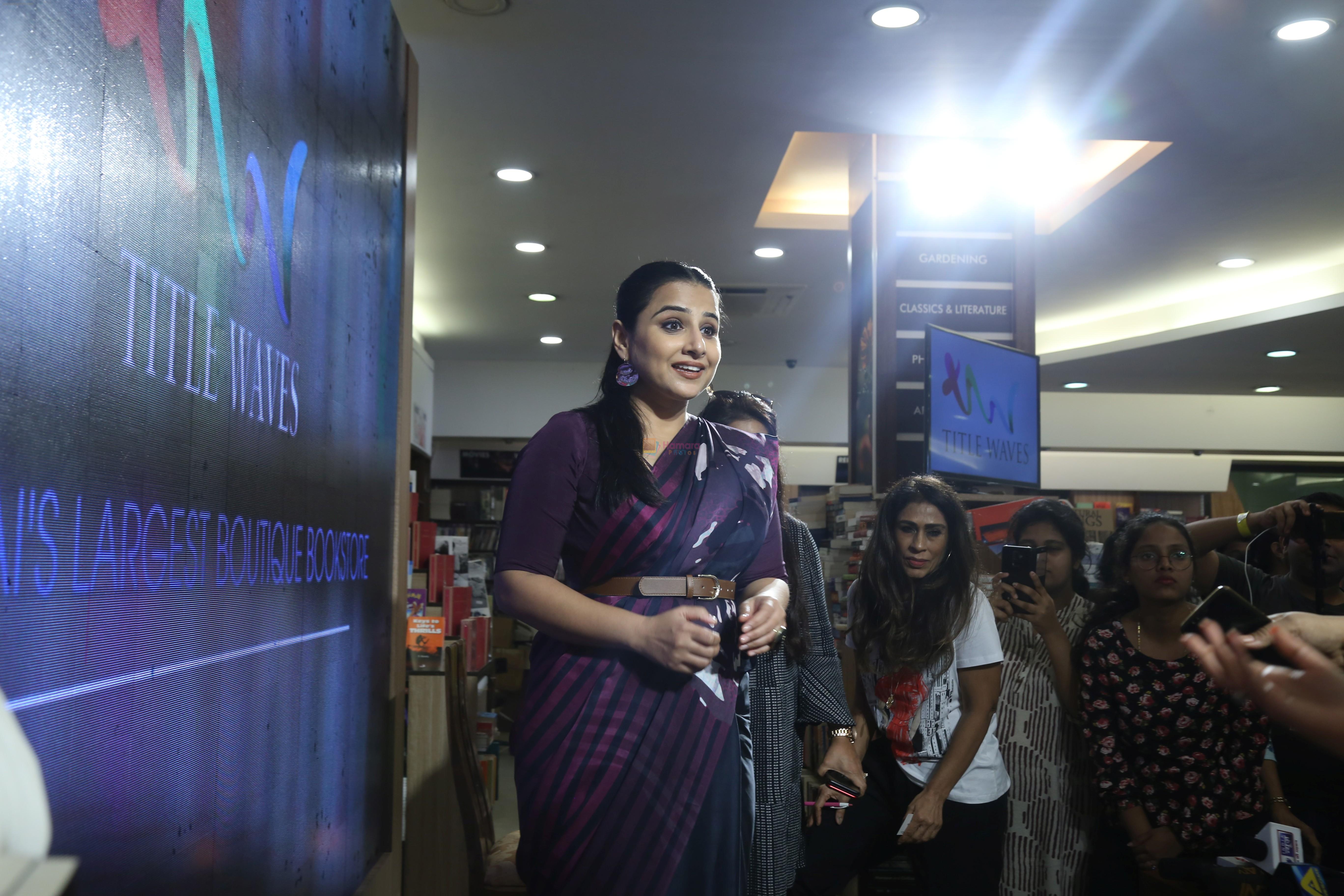Vidya Balan at the Launch Of Minnie Vaid Book Those Magnificent Women And Their Flying Machines in Title Waves, Bandra on 27th Aug 2019