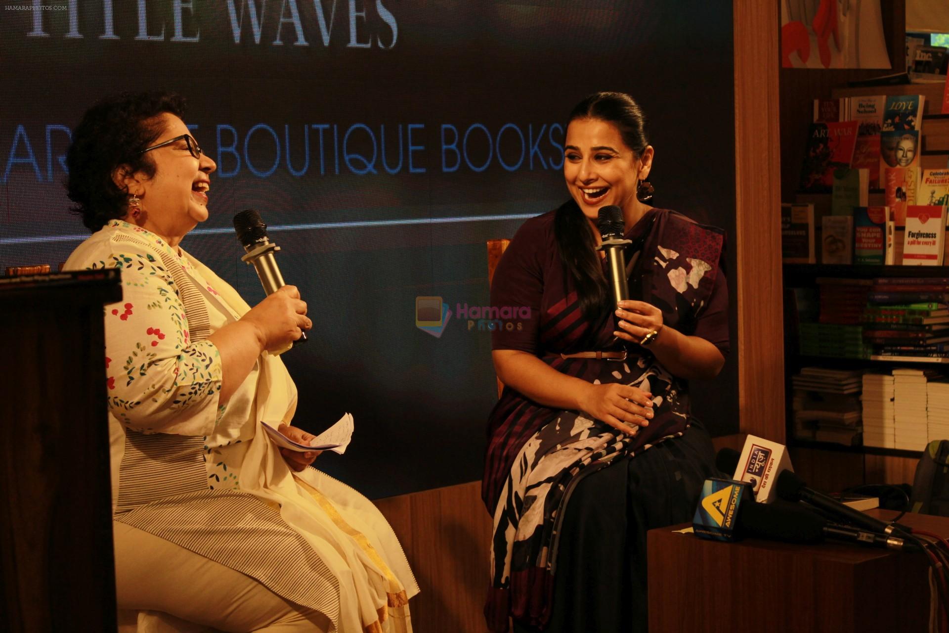 Vidya Balan at the Launch Of Minnie Vaid Book Those Magnificent Women And Their Flying Machines in Title Waves, Bandra on 27th Aug 2019