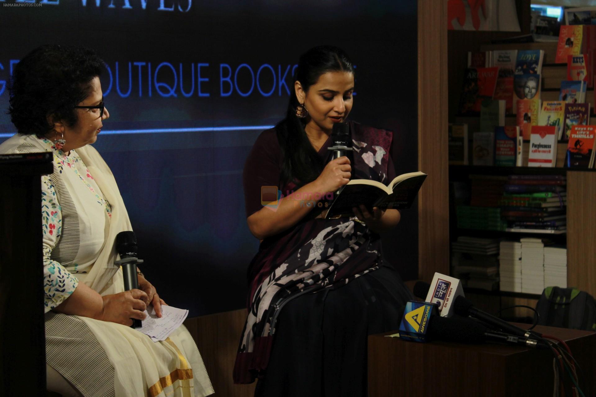 Vidya Balan at the Launch Of Minnie Vaid Book Those Magnificent Women And Their Flying Machines in Title Waves, Bandra on 27th Aug 2019