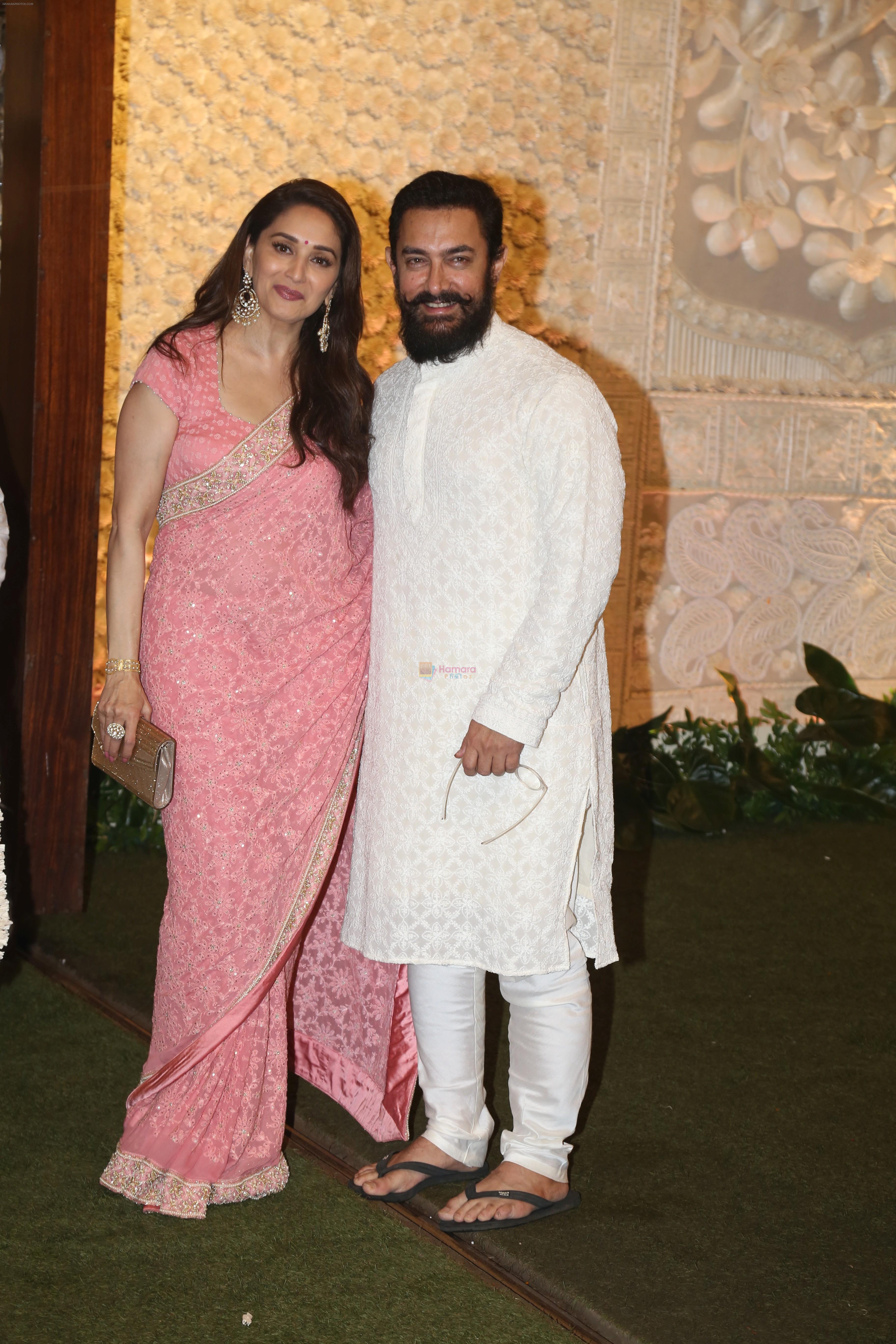 Aamir Khan at Mukesh Ambani's house for Ganpati celebration on 2nd Sept 2019