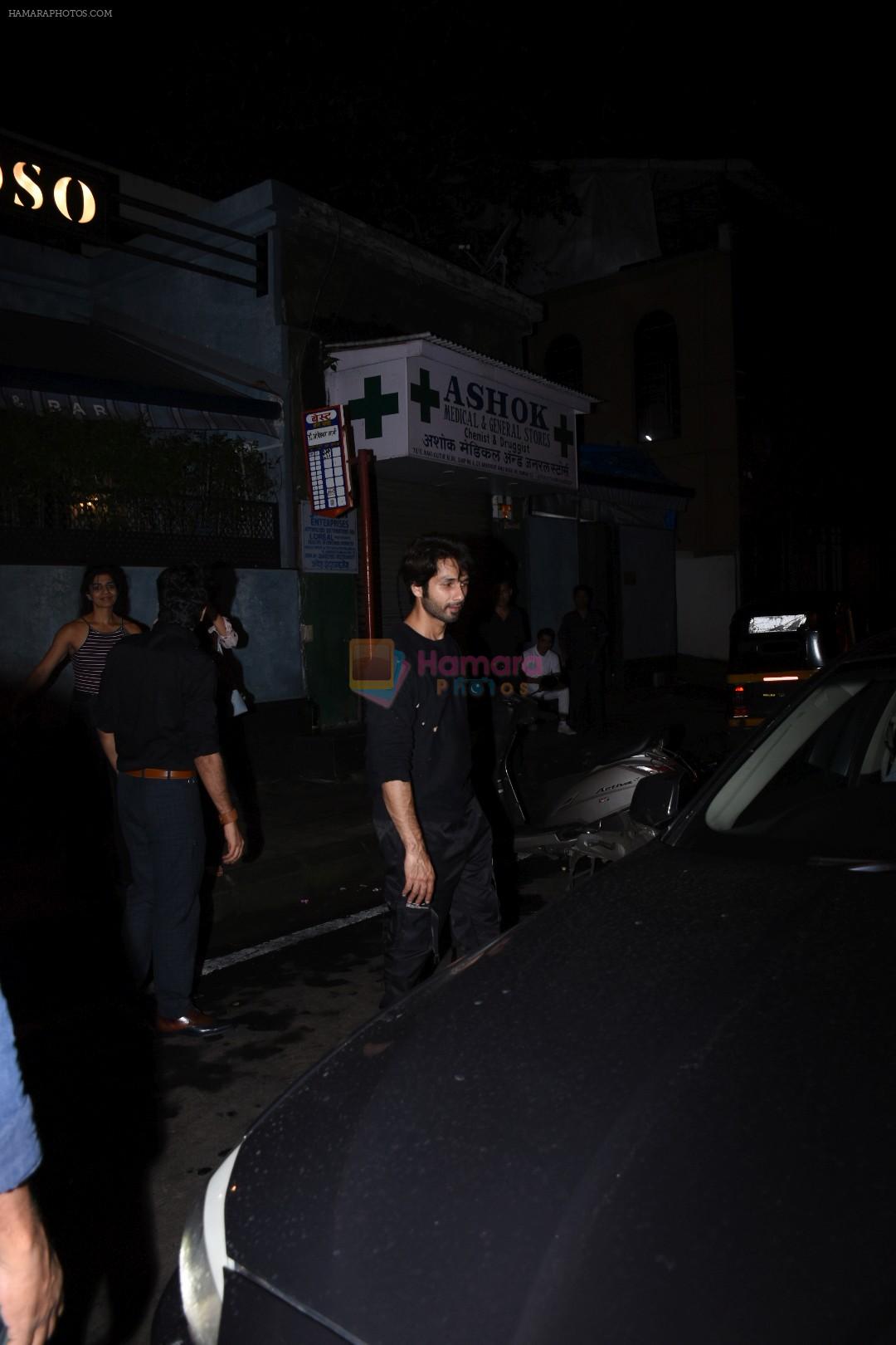 Shahid Kapoor spotted at Bandra on 12th Sept 2019