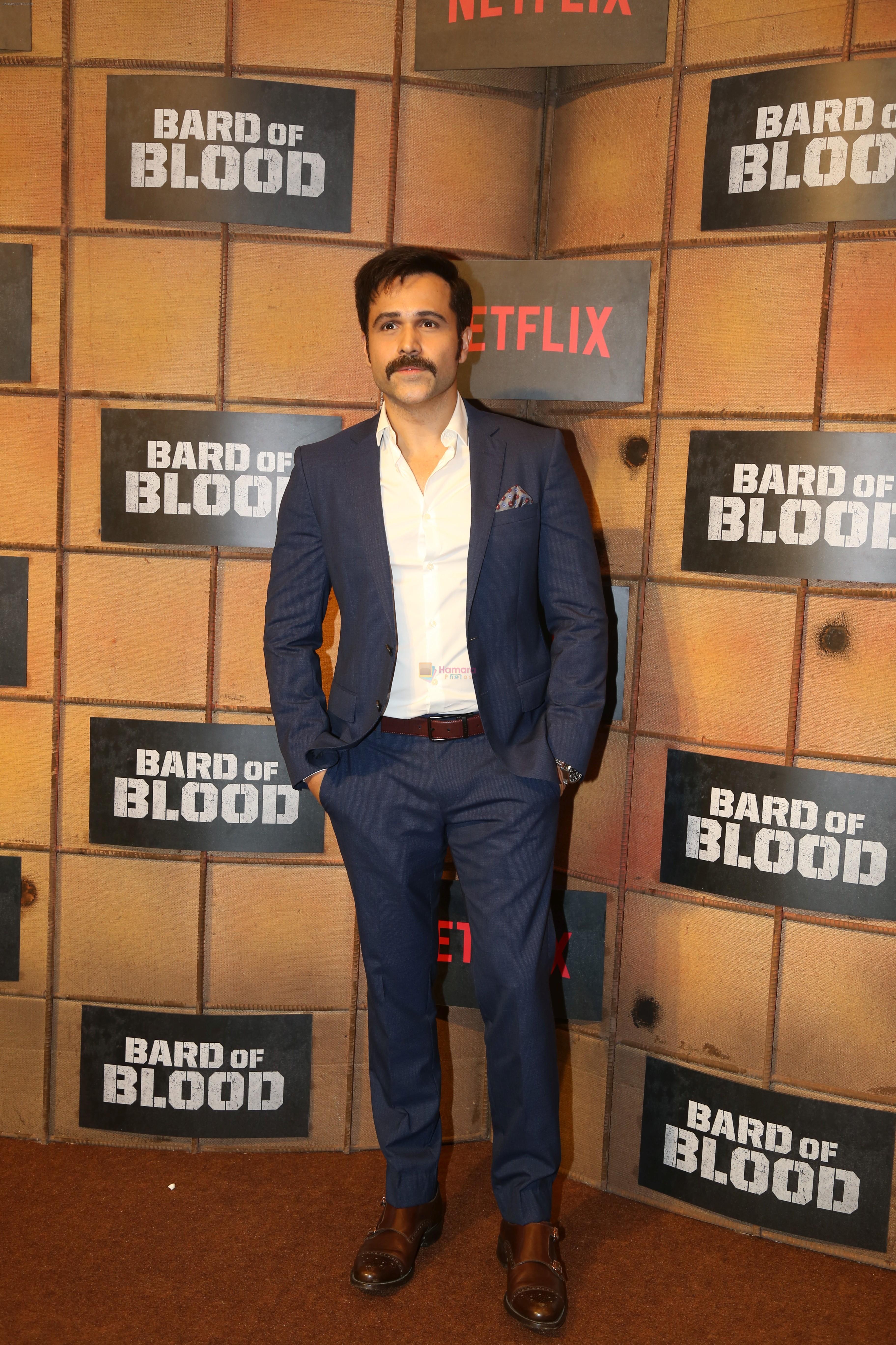 Emraan Hashmi at the screening Netflix Bard of Blood in pvr Phoenix lower parel on 24th Sept 2019