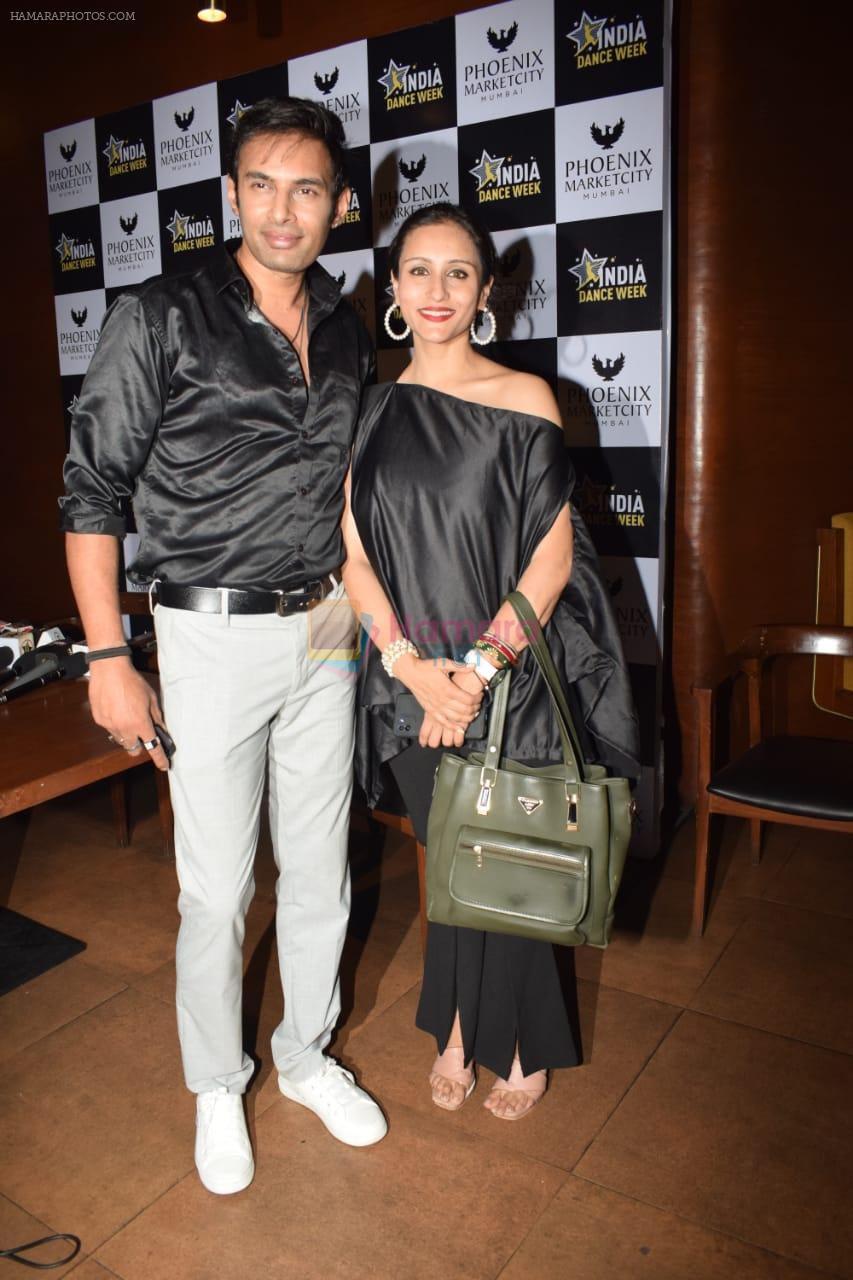 Rahul Raj Singh with wife at Grand Finale of Sandip Soparrkar's India Dance Week On April 30th, 2023