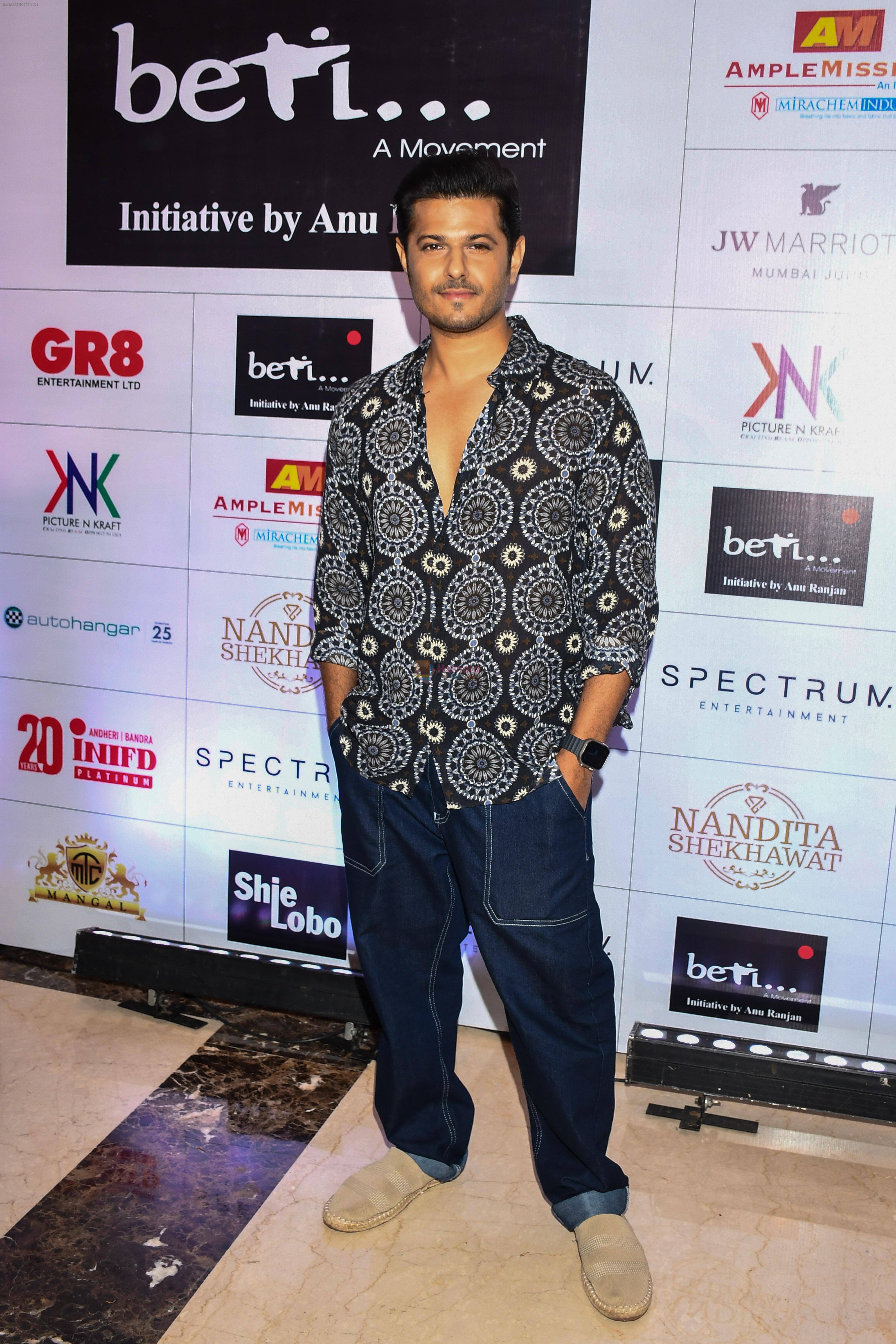 Neil Bhatt during 17th Edition of BETI A Fashion Fundraiser Show on 14 May 2023