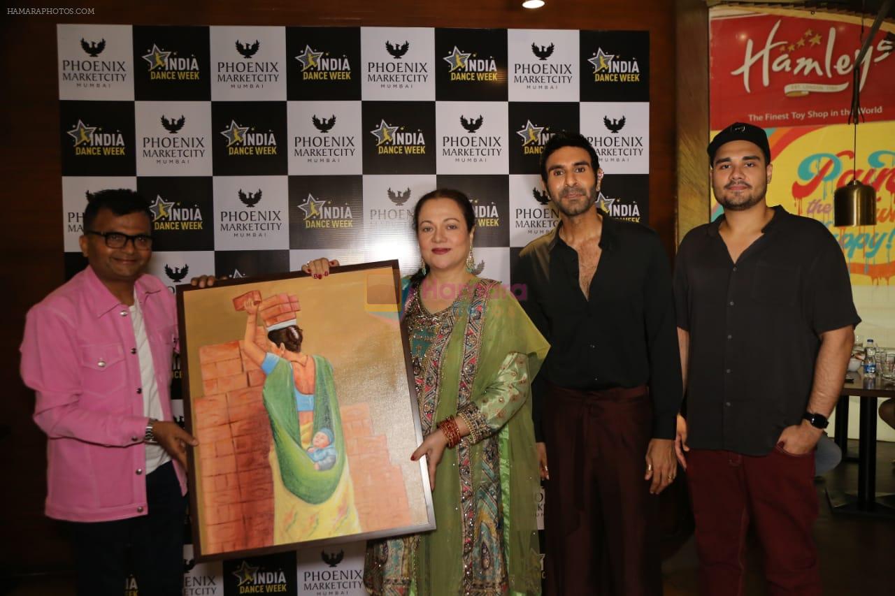 Anil Murarka, Mandakini, Sandip Soparrkar, Rabil thakur at the Inauguration of India Dance Week 7 on April 30 2023