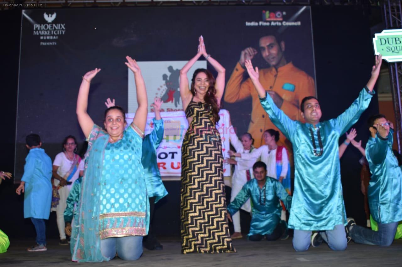 Nikita Rawal performed with Special Children at Sandip Soparrkar's India Dance Week 3