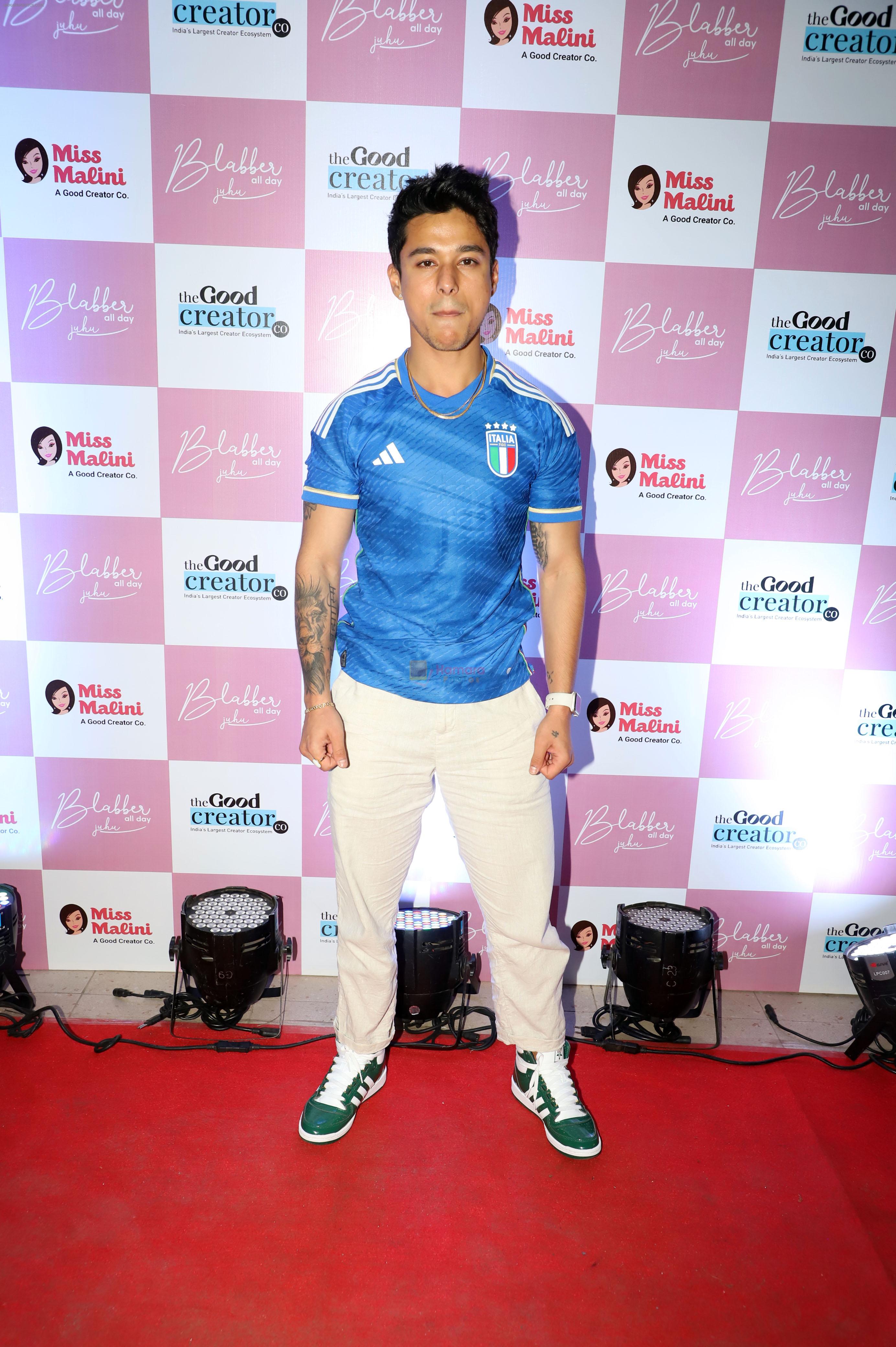 Pratik Sehajpal at the launch of Blabber All Day restaurant in Juhu on 20th May 2023