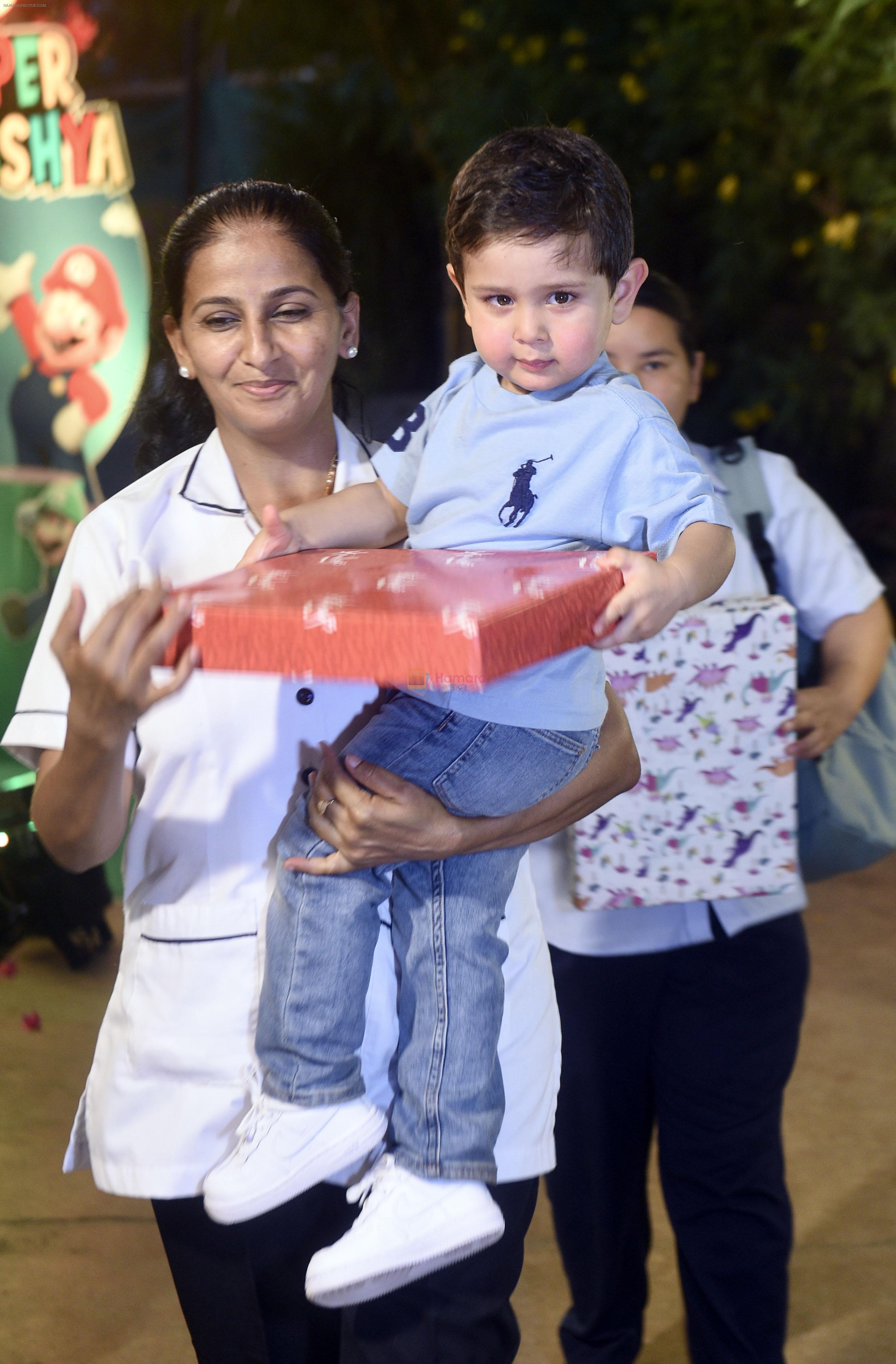 Jeh Ali Khan at Tusshar's son Laksshya Kapoor's 7th Birthday