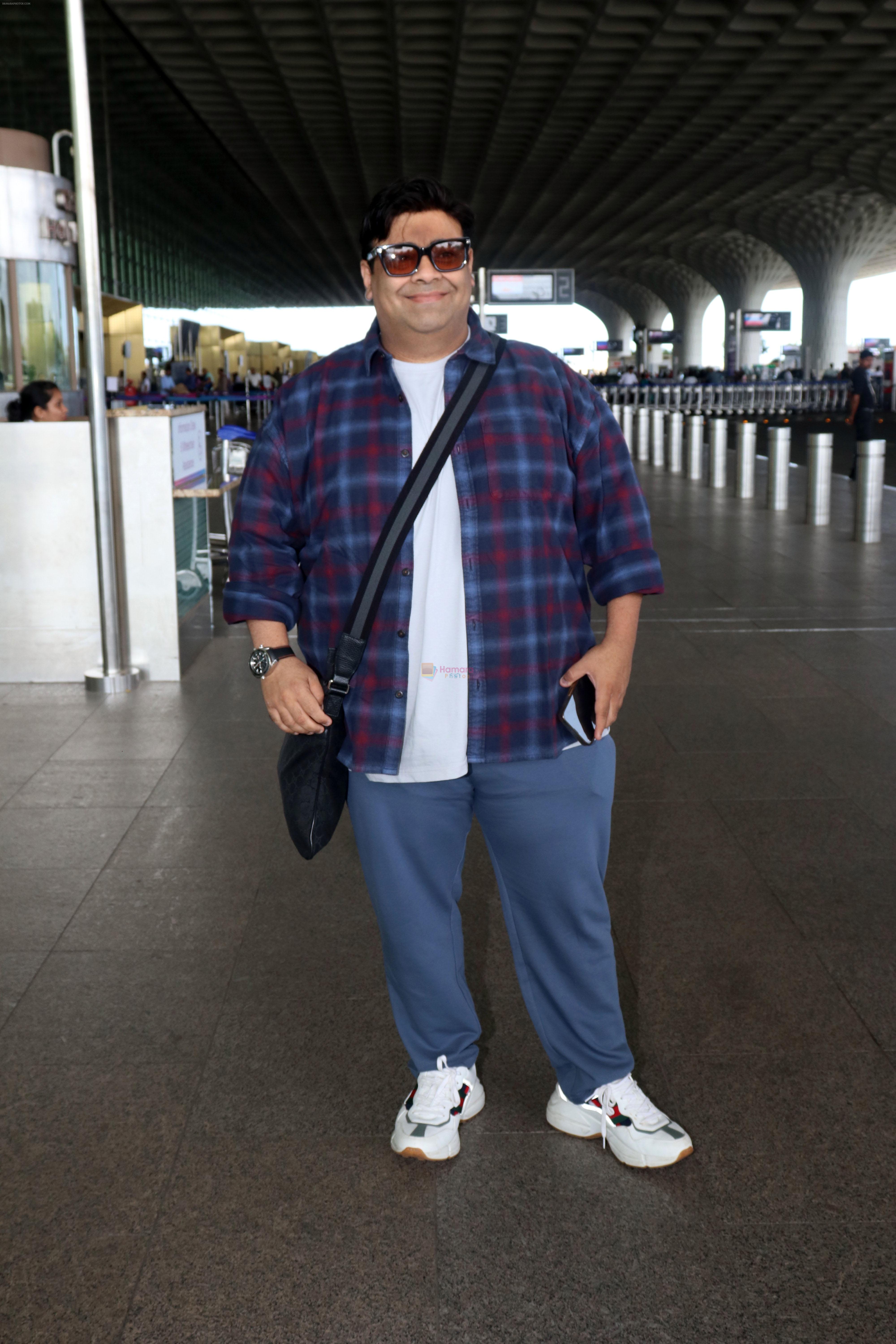 Kiku Sharda wearing Gucci Rhyton Leather Sneakers