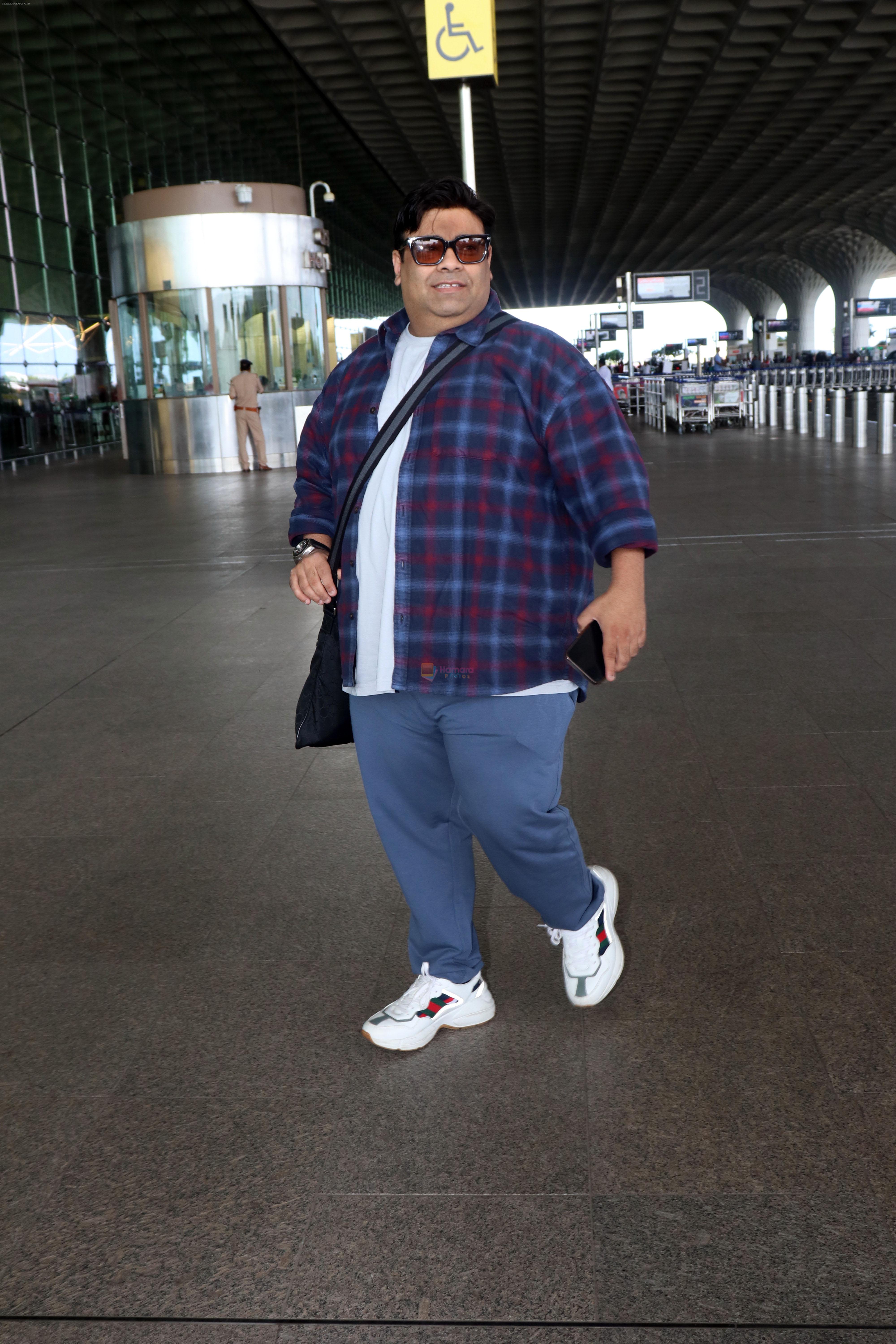 Kiku Sharda wearing Gucci Rhyton Leather Sneakers