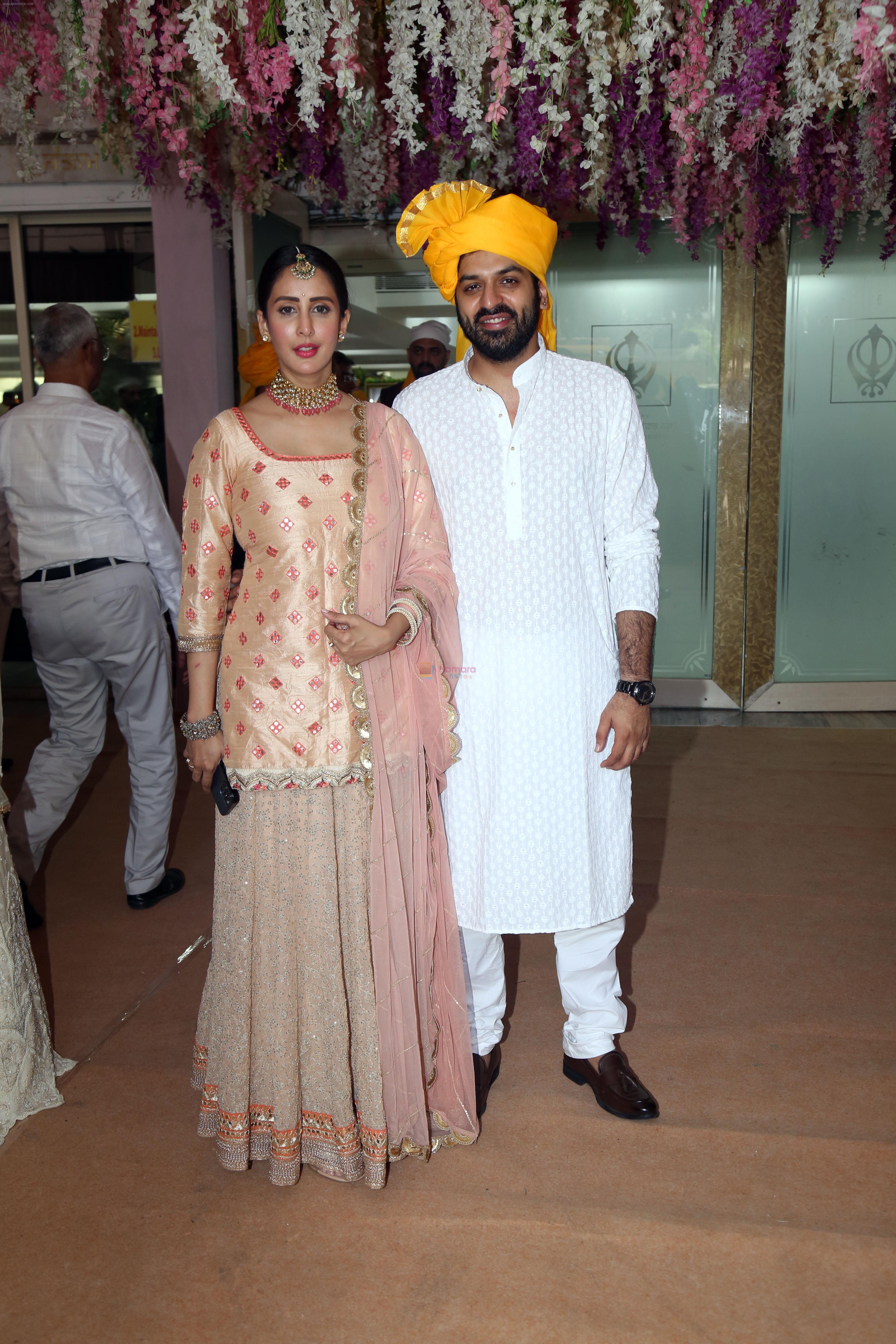 Chahatt Khanna and Rohan Gandotra attend Sonnalli Seygall and Ashesh L Sajnani Wedding Ceremony