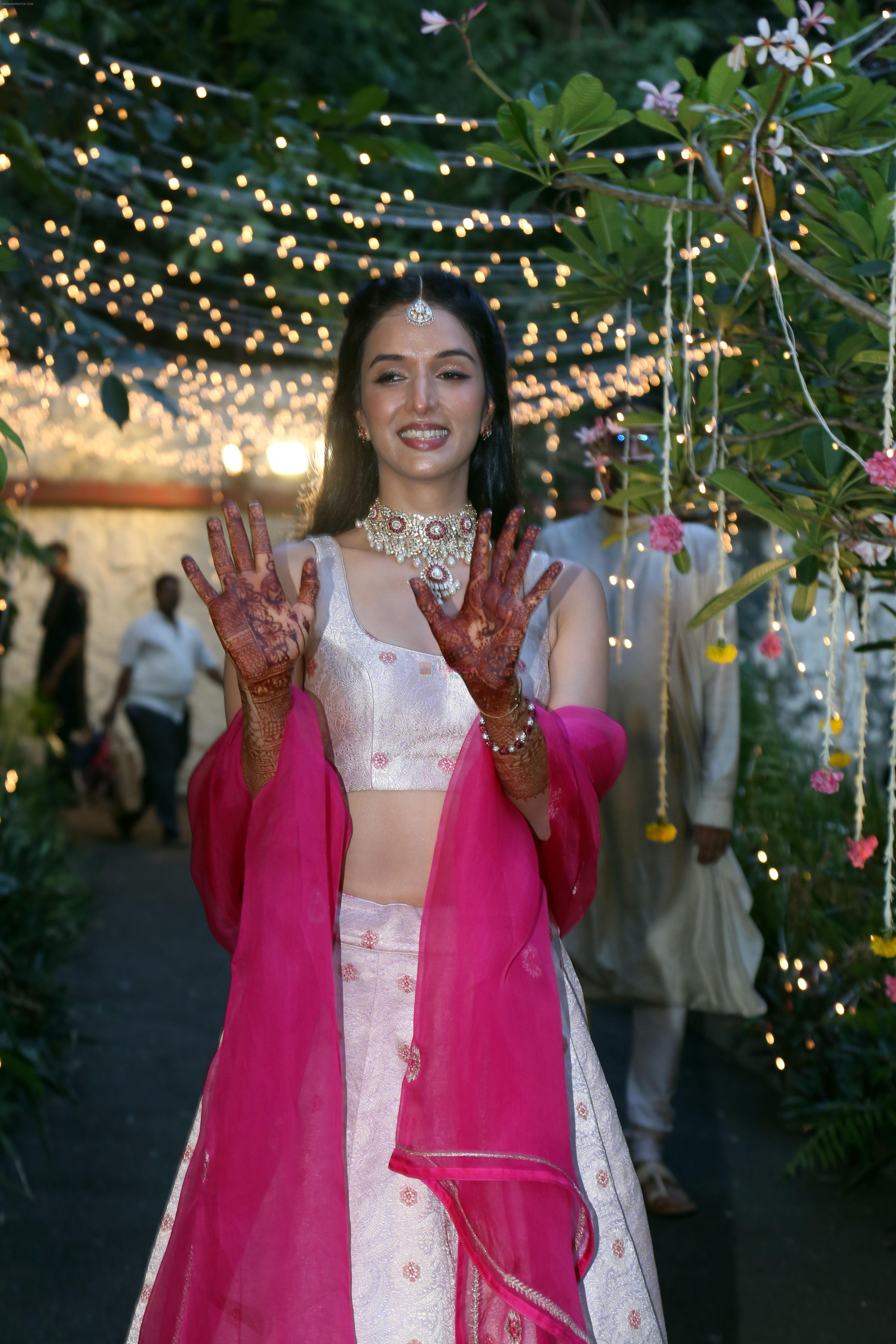 Ira at Madhu Mantena and Ira Trivedi Mehendi Ceremony