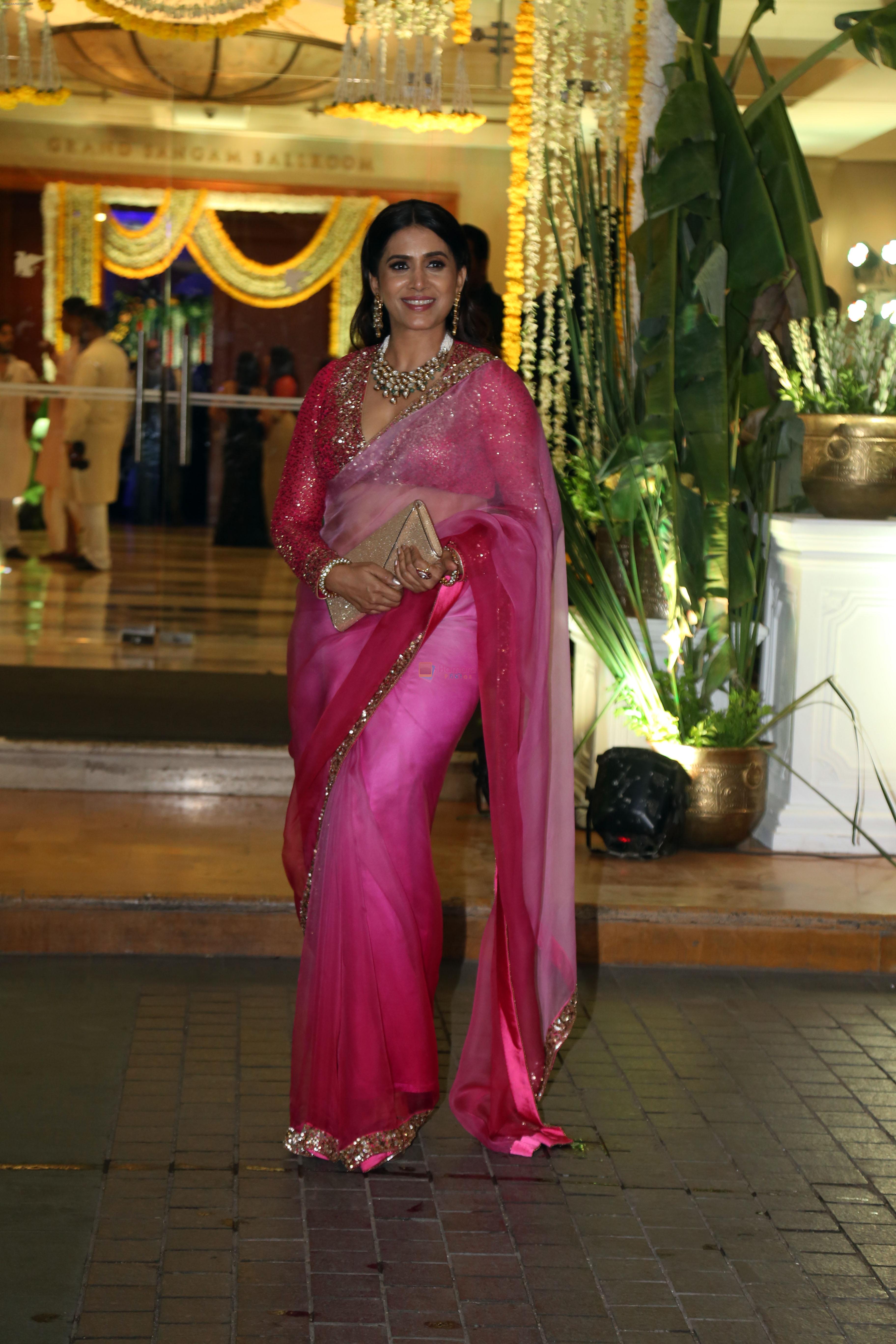 Sonalee Kulkarni at Madhu Mantena and Ira Trivedi wedding ceremony on 11 Jun 2023