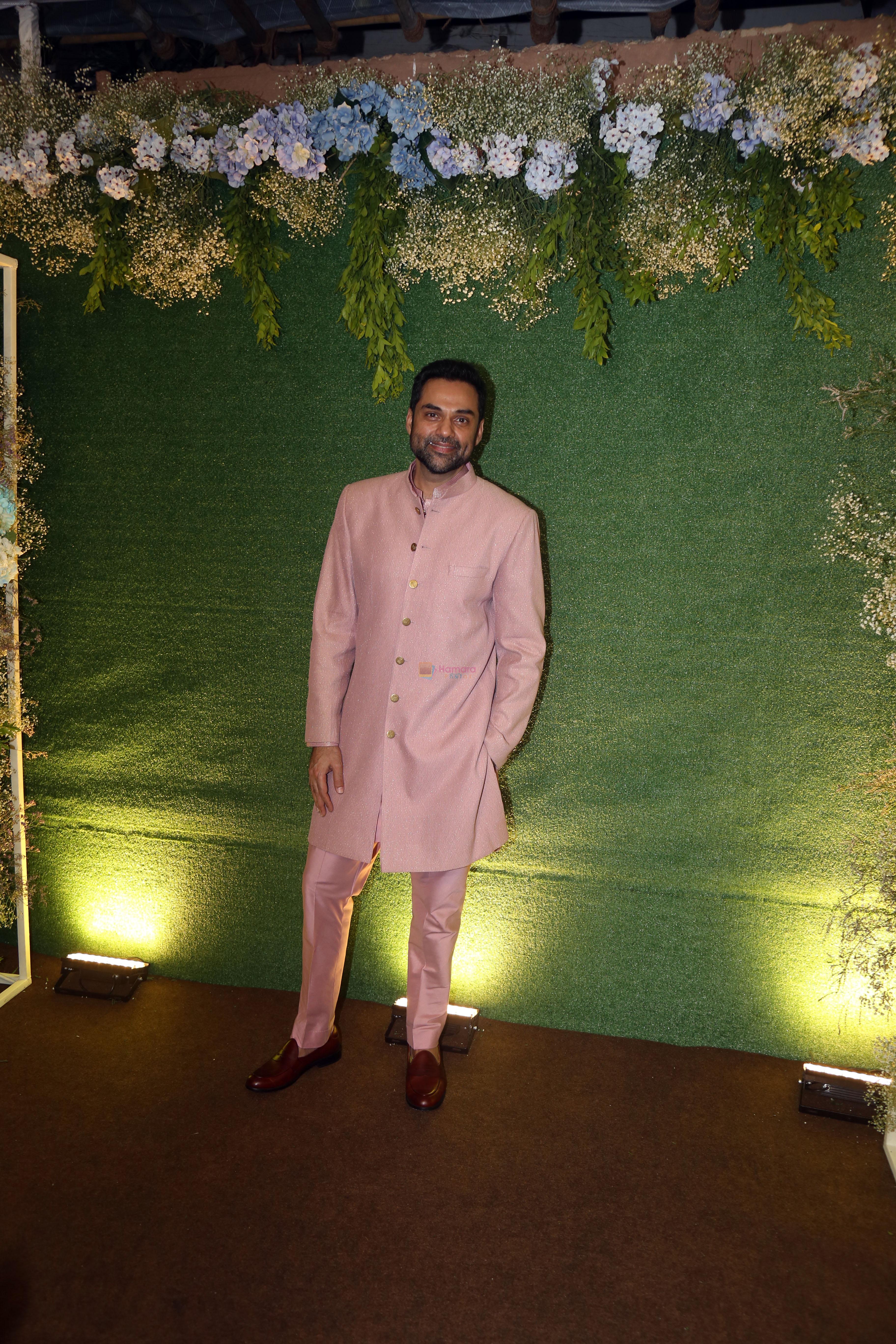 Abhay Deol pose for camera after the sangeet function on 16 Jun 2023